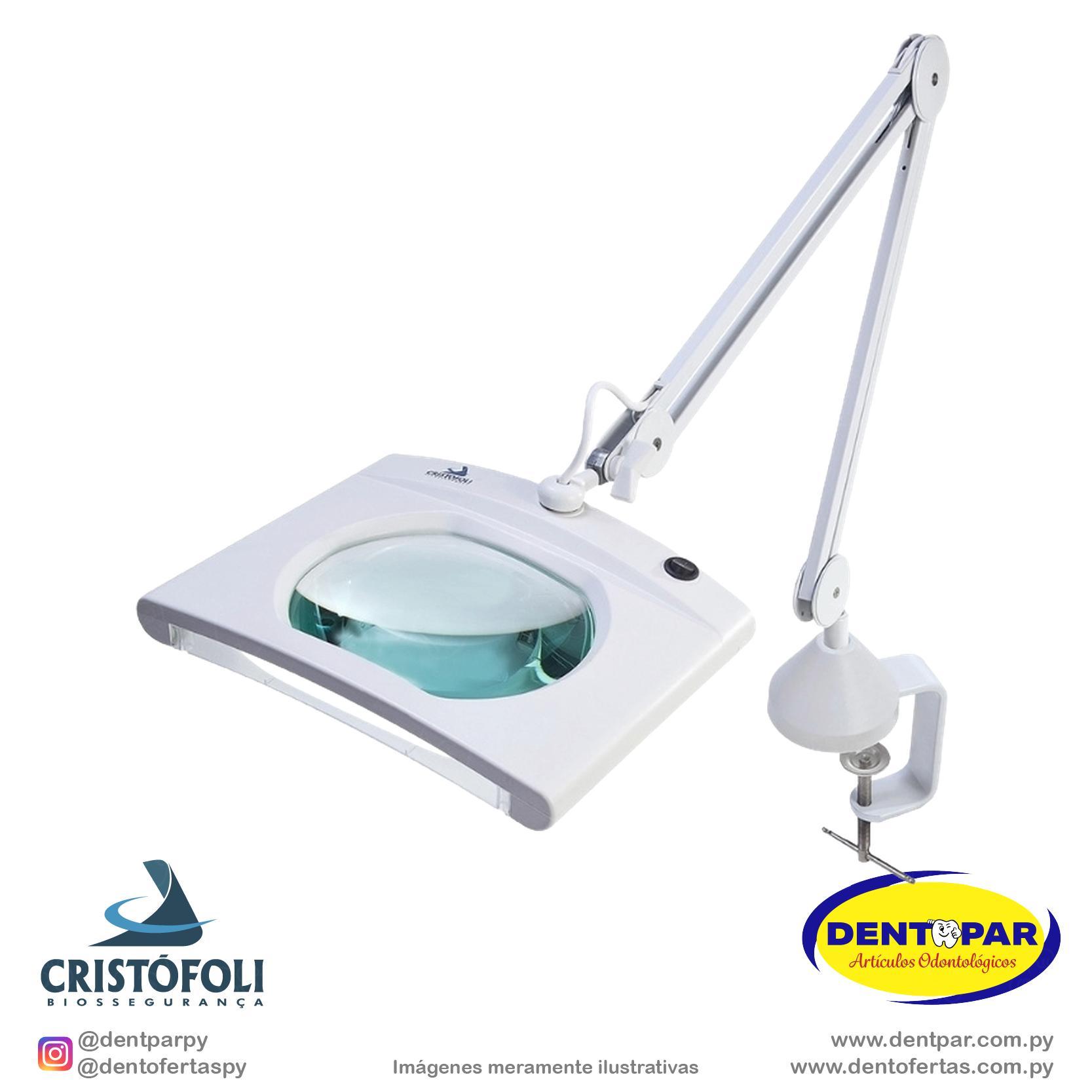 Imagen del producto Lupa C/ Iluminación 220V P/ Mesa