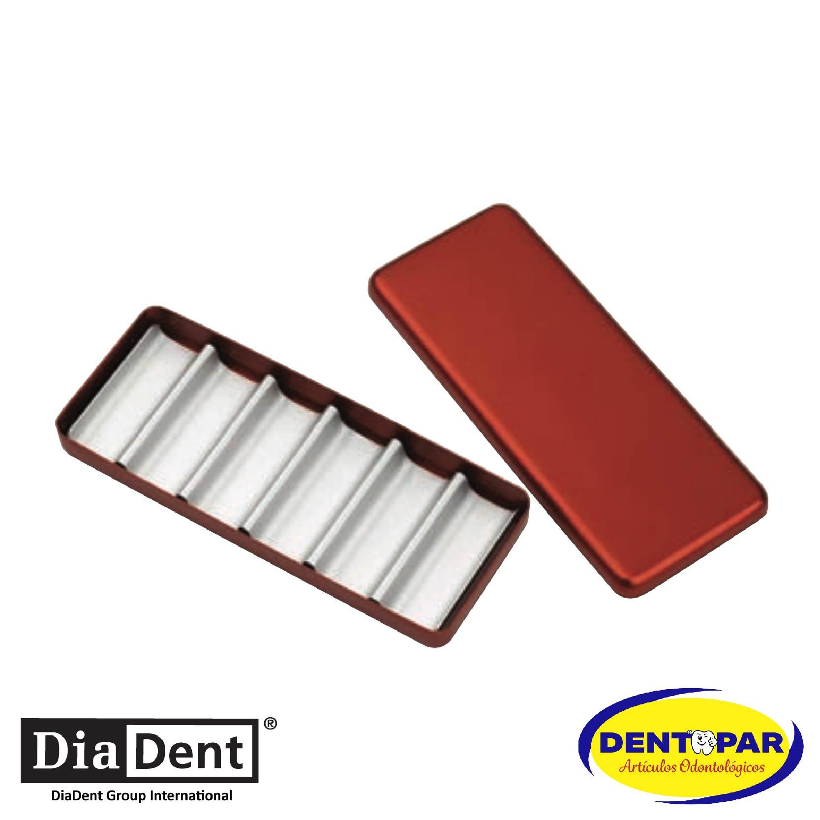 Imagen del producto Caja Oblonga Pequeña c/ 6 Compartimientos (Roja)