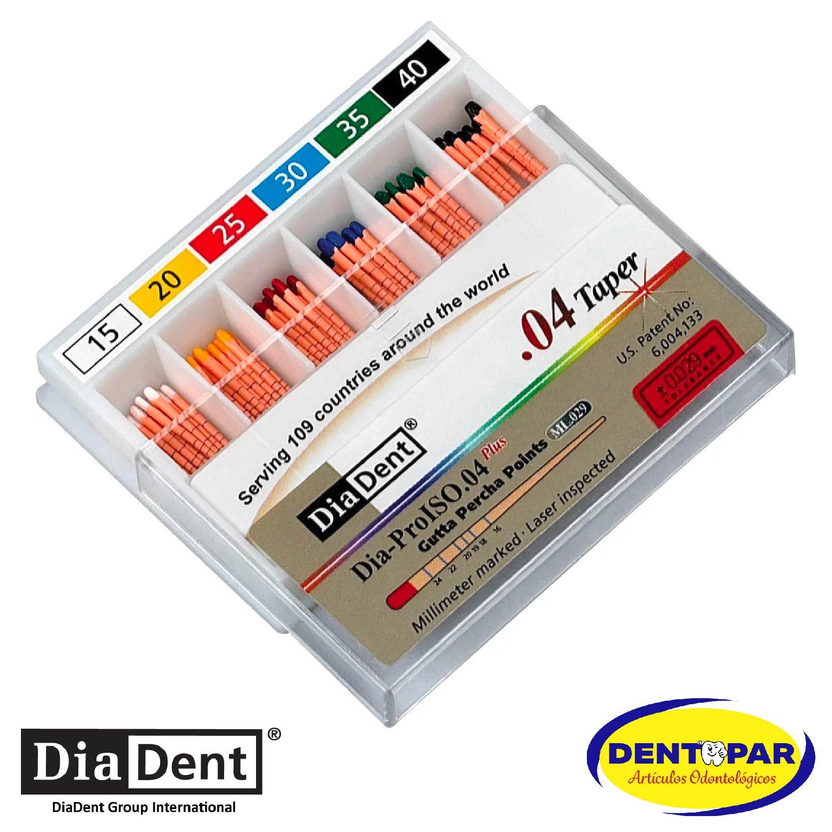 Imagen del producto Conos de Gutapercha C/60