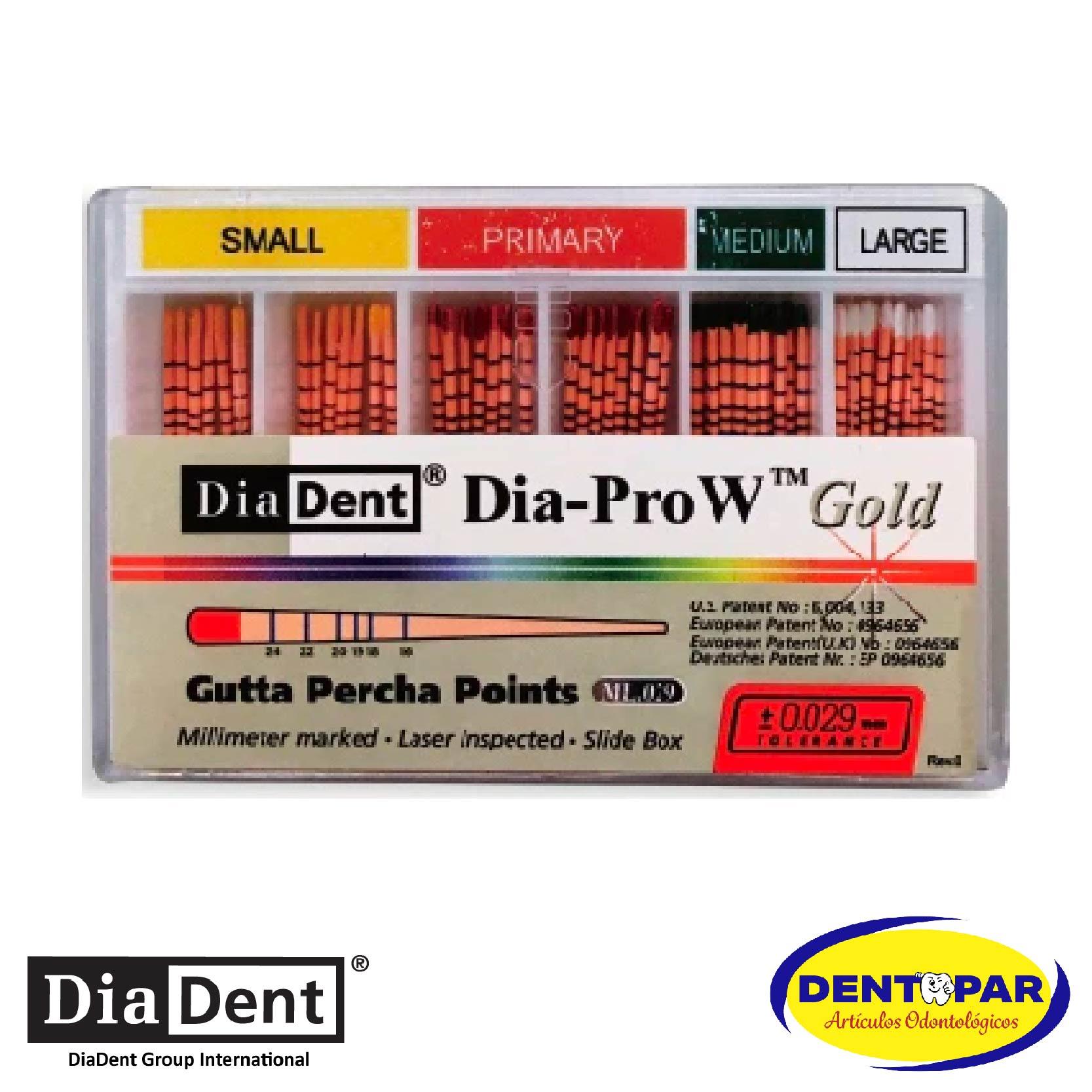 Imagen del producto Conos de Gutapercha Wave One Gold C/60