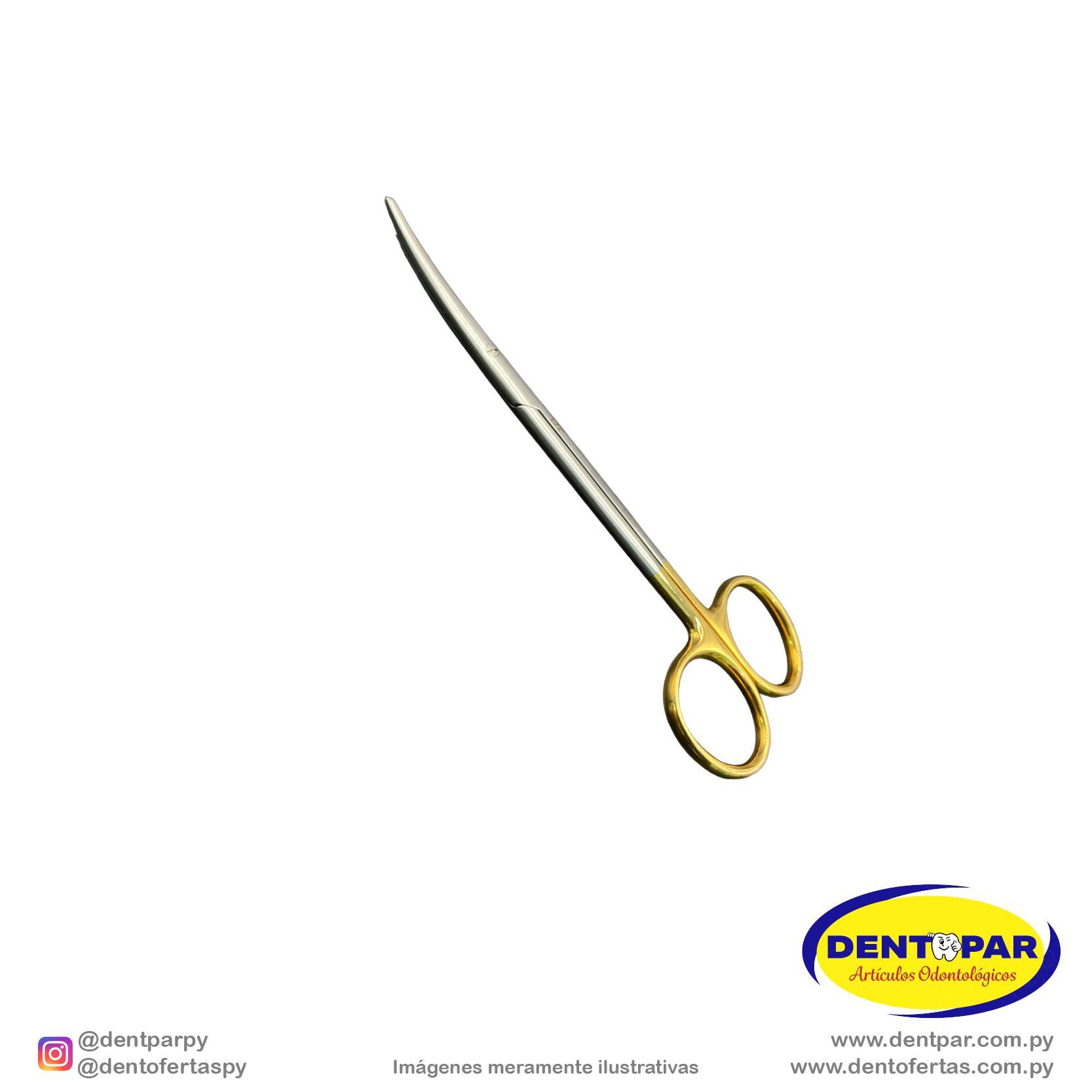 Imagen del producto Tijera METZENBAUM CURVA 14cm c/ Vidia