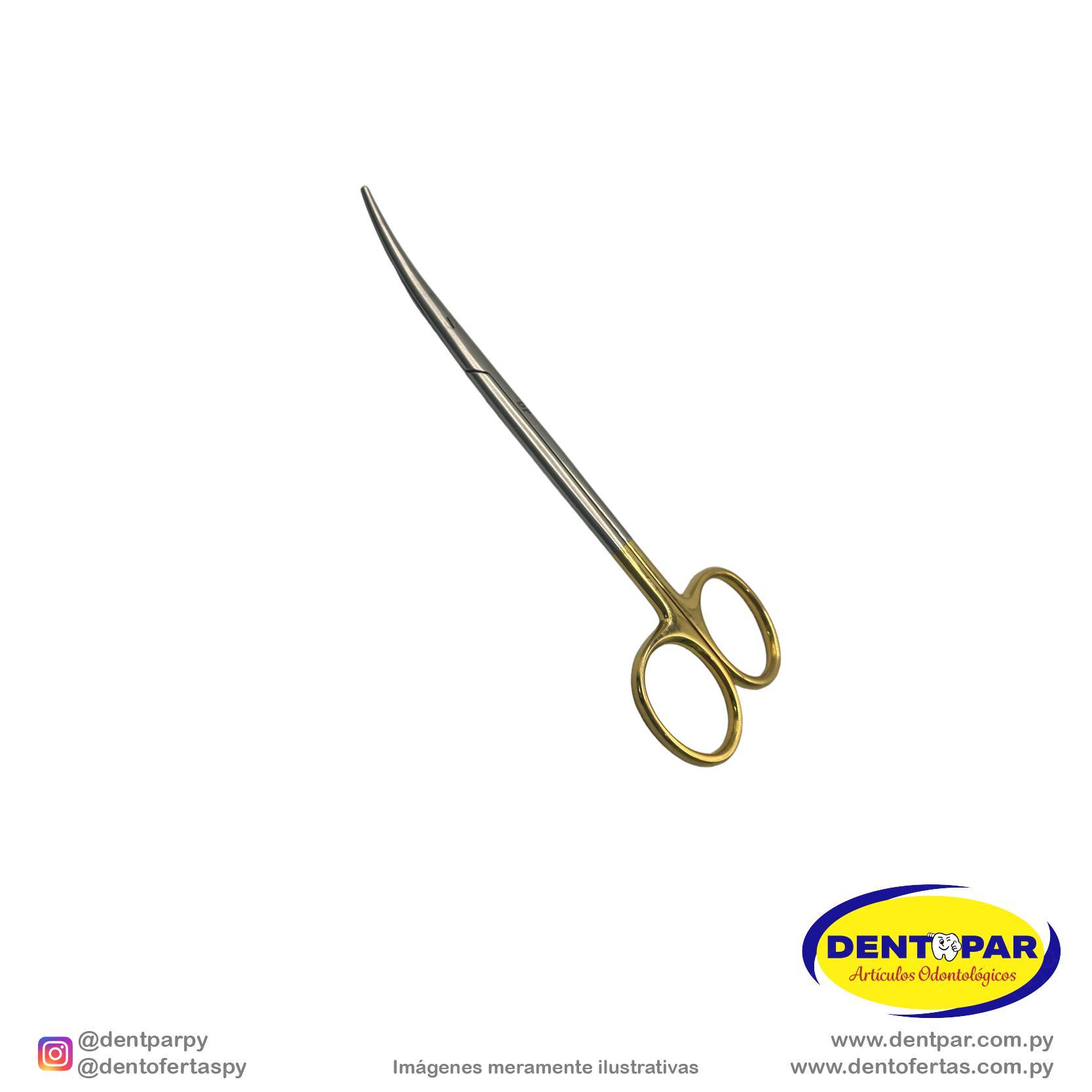 Imagen del producto Tijera METZENBAUM CURVA 15cm c/ Vidia