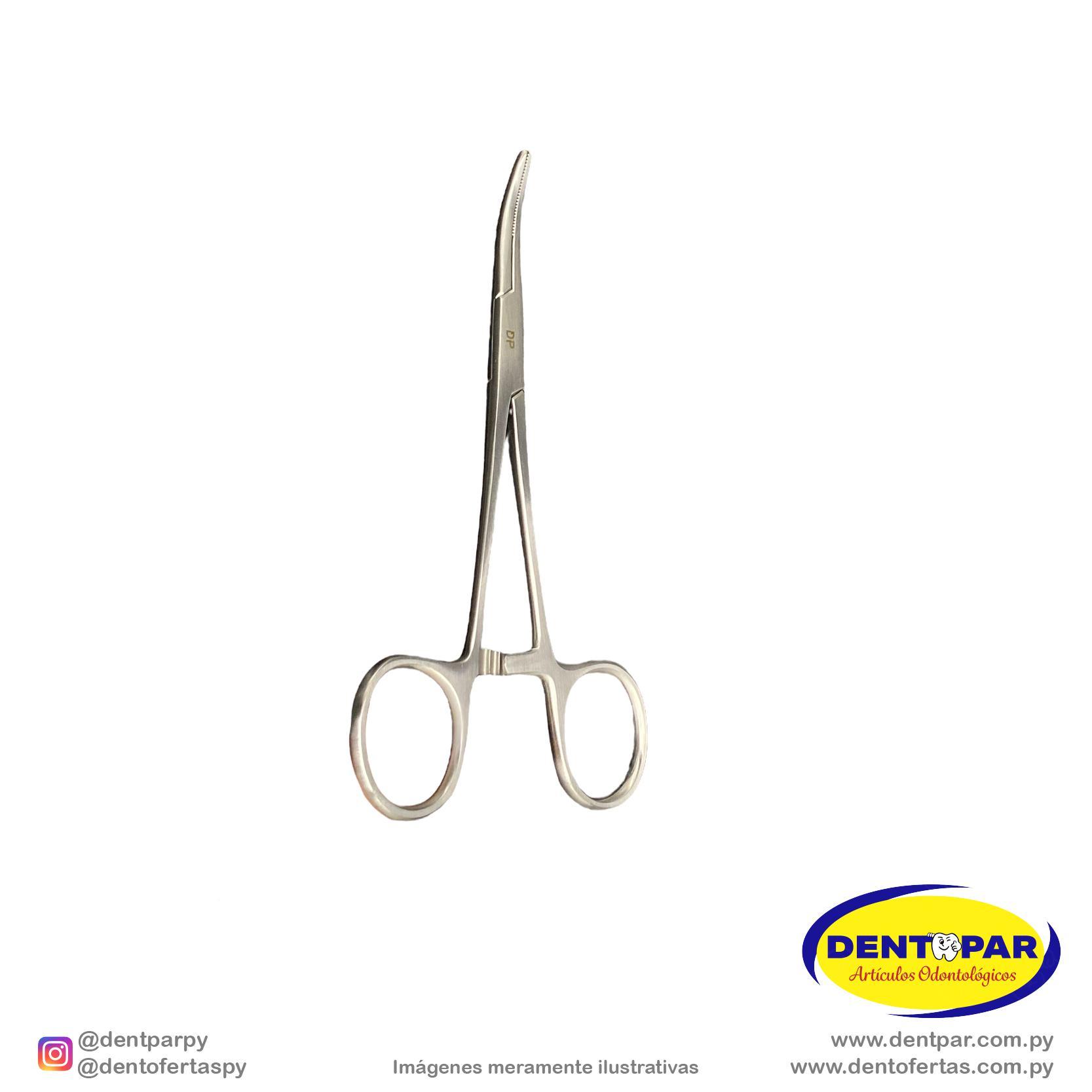 Imagen del producto Pinza HEMOSTÁTICA KELLY 14cm CURVA