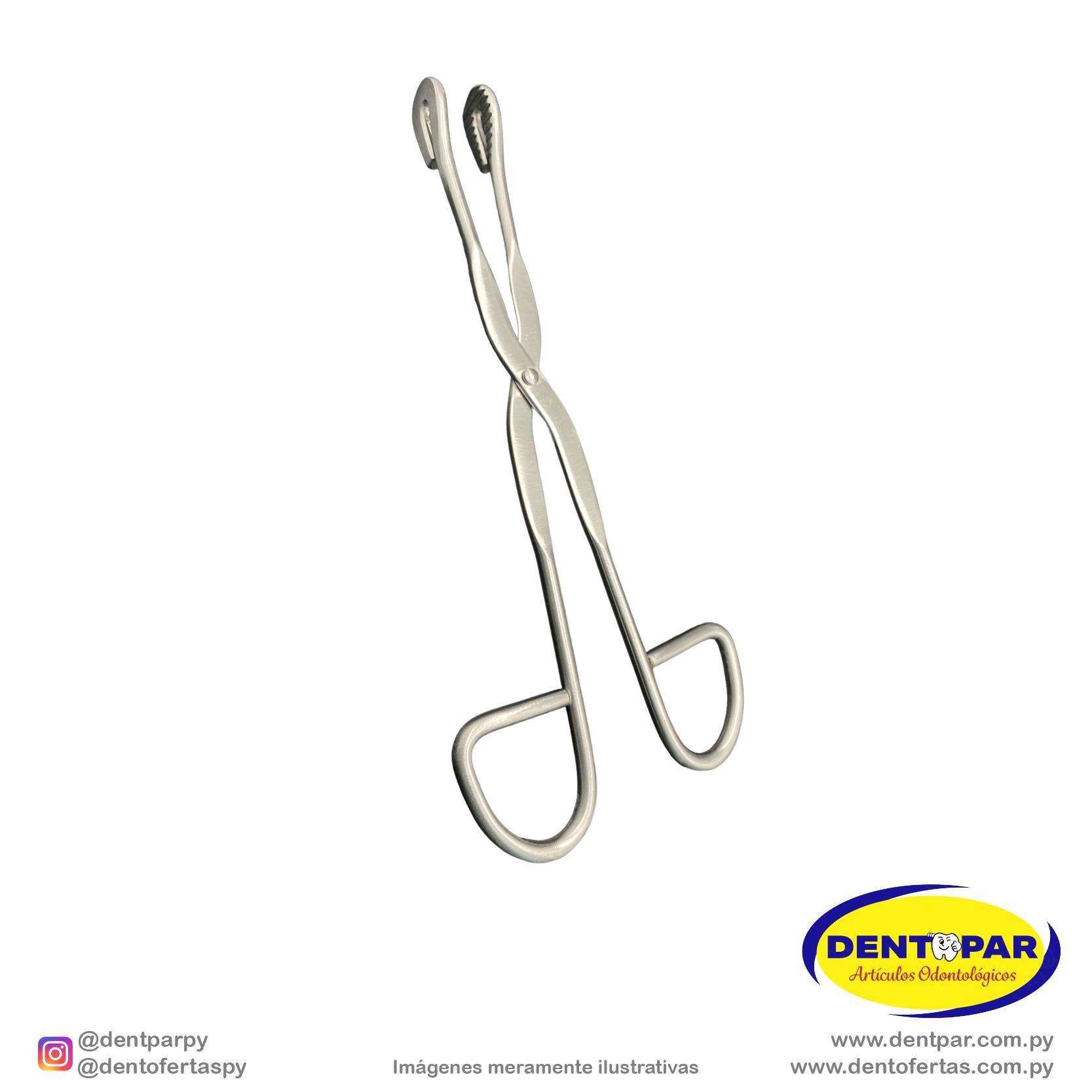 Imagen del producto Pinza p/ Esterilización UNIV. RECTO 20cm