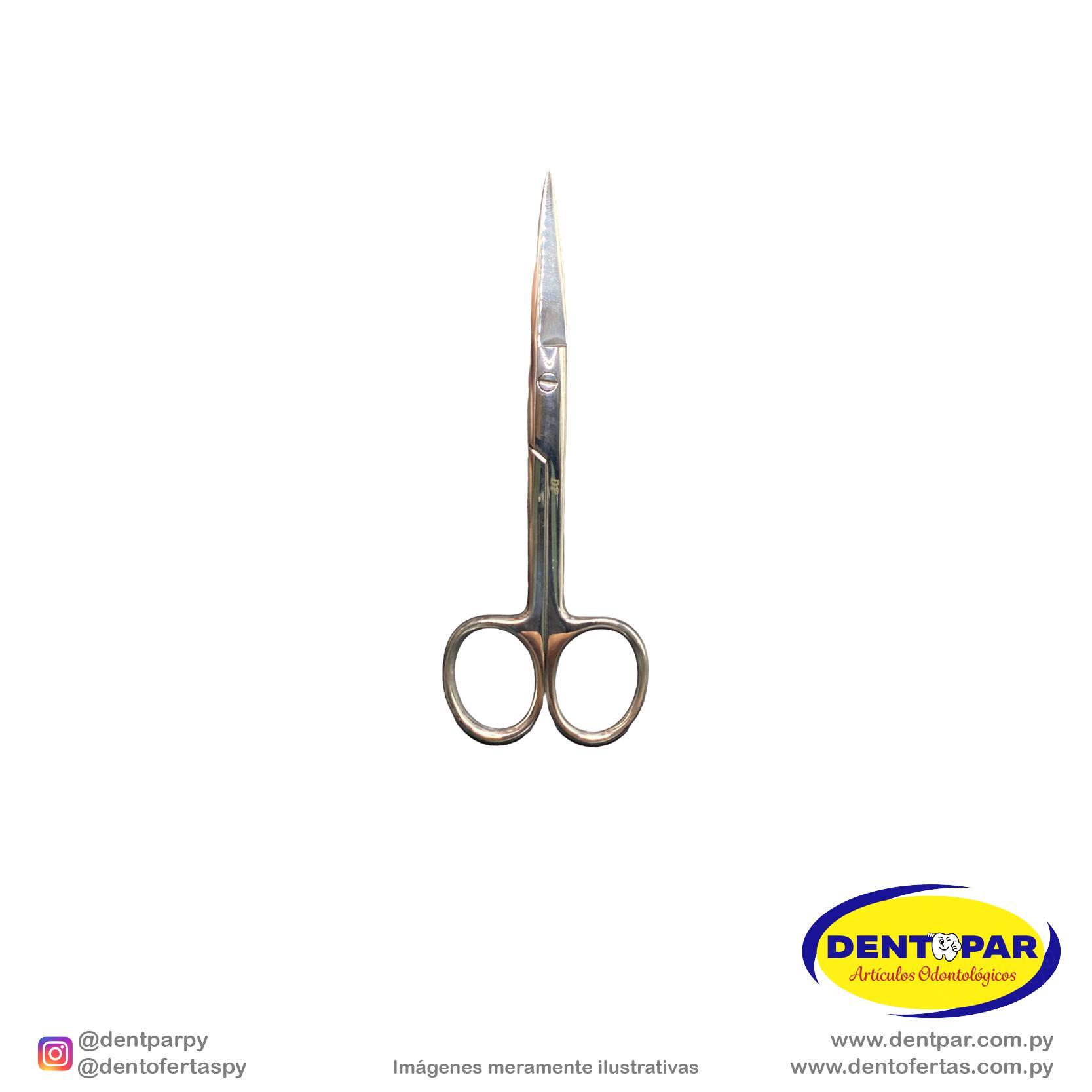 Imagen del producto Tijera p/ Cirugía RECTA 14cm FINA/FINA