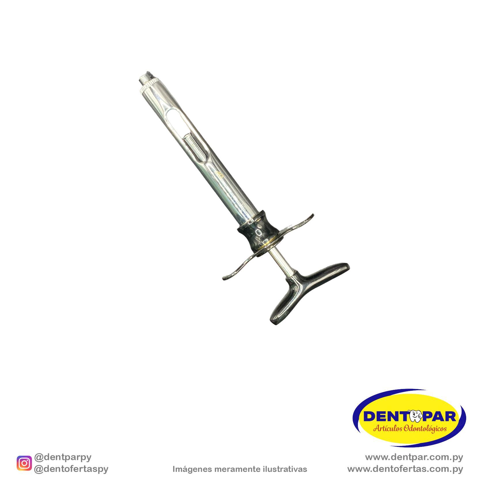 Imagen del producto Jeringa CARPULE 1.8 S/ASP NEGRO