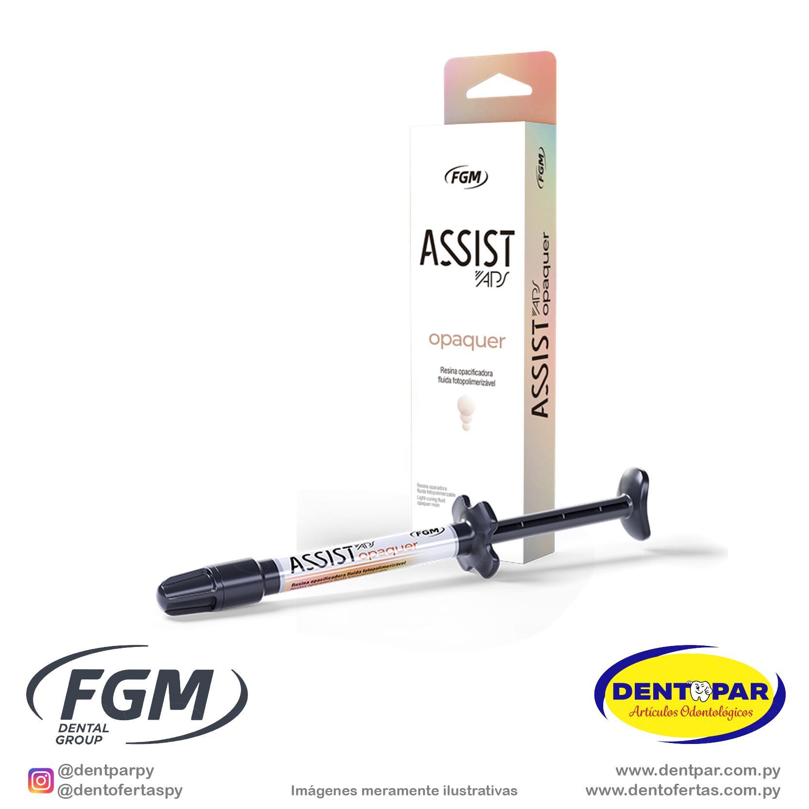 Imagen del producto Resina opacificante fluida fotopolimerizable Assist Opaquer
