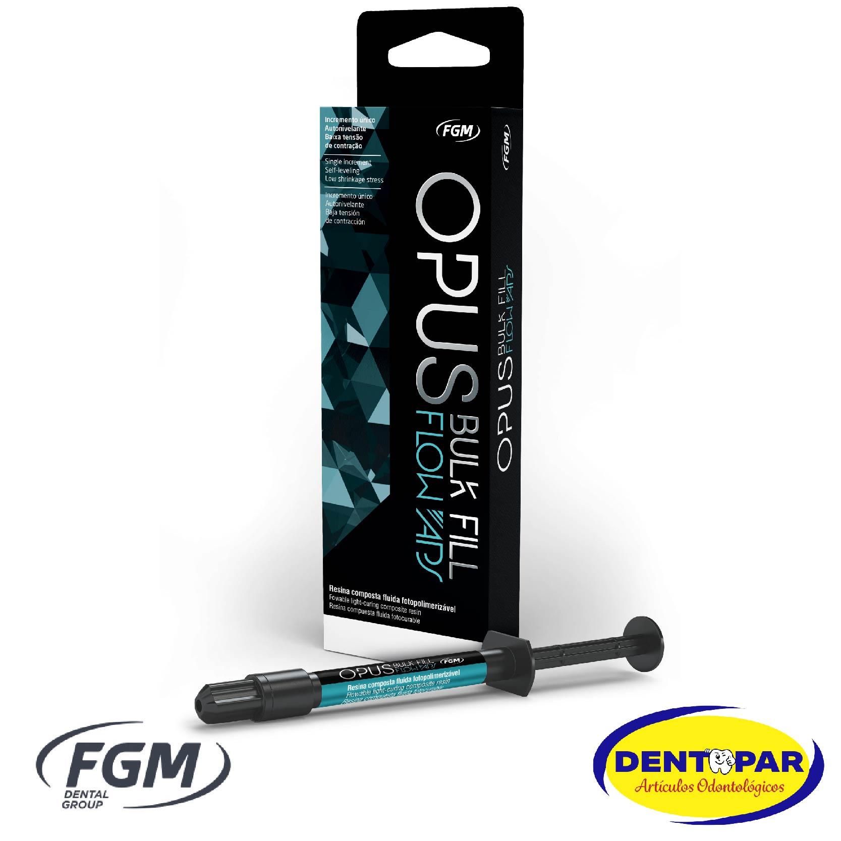 Imagen del producto Resina Opus Bulk Fill Flow APS 2g