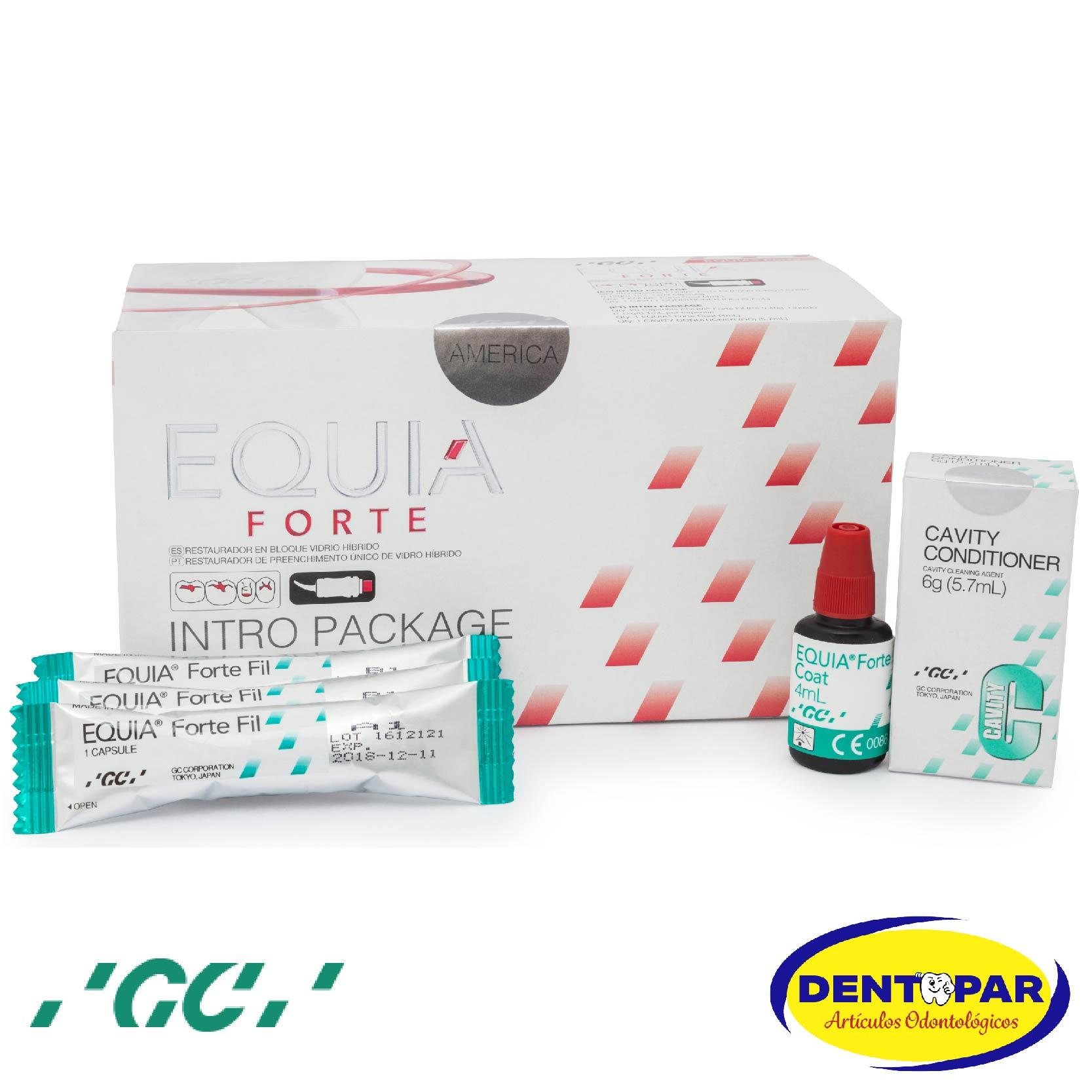 Imagen del producto EQUIA FORTE C/ 20 CAPS Intro Kit