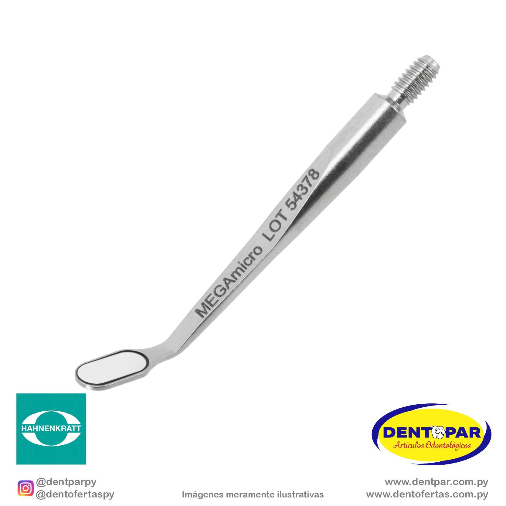 Imagen del producto Espejo MEGAmicro FS Rodio oval 3*6mm