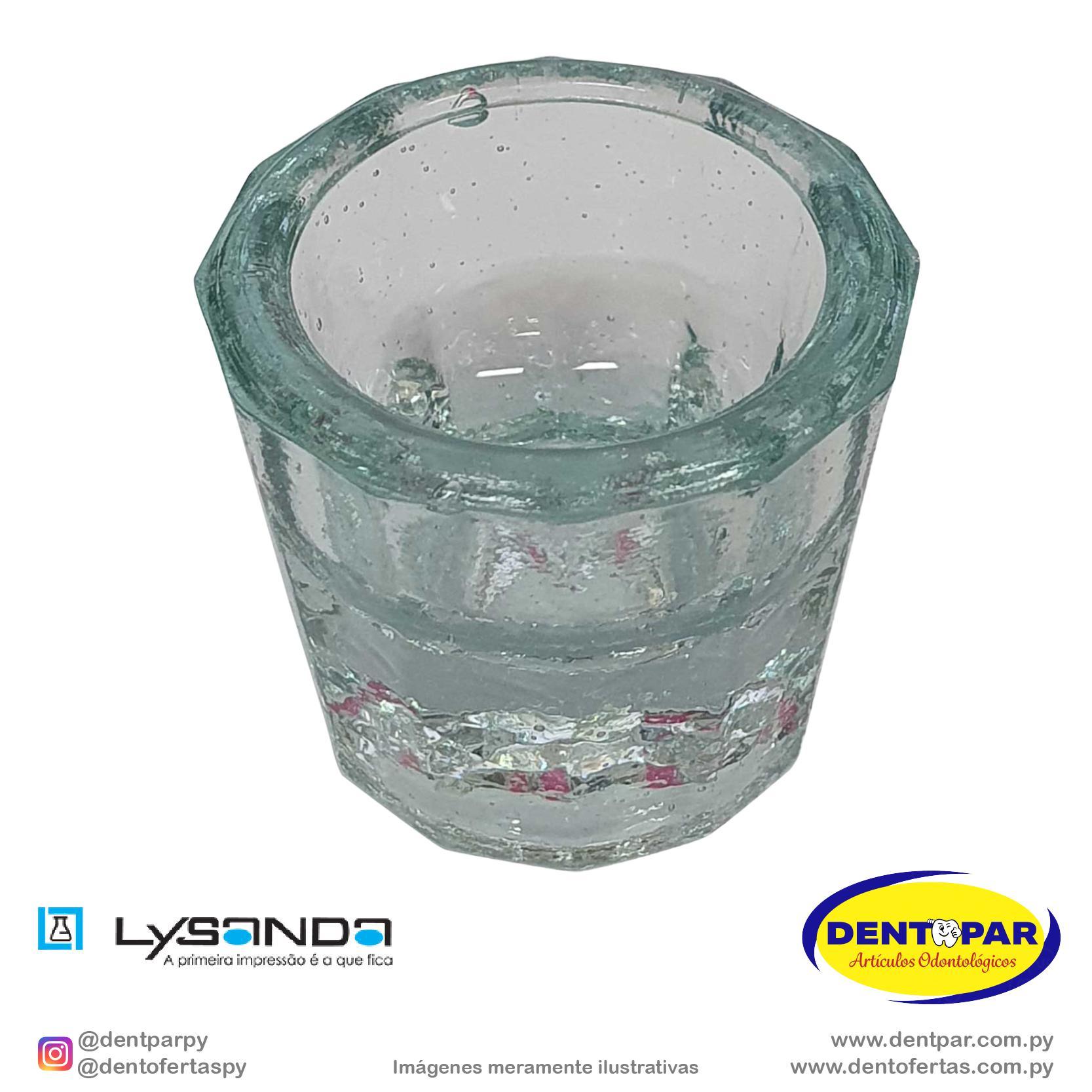 Imagen del producto Pote Dappen de Vidrio Transparente