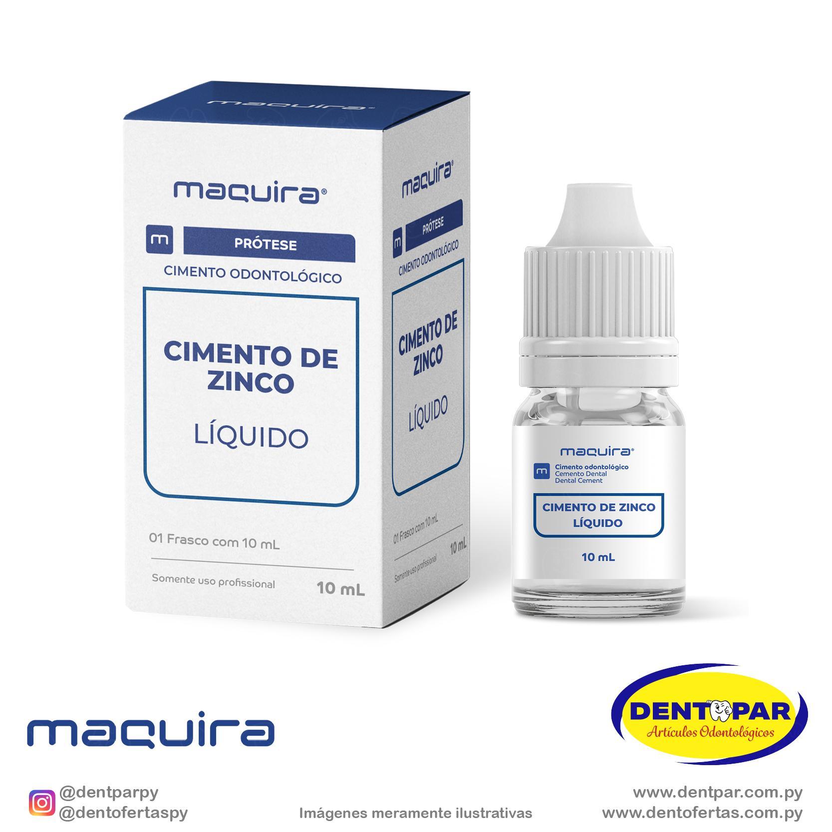 Imagen del producto Cemento de Fosfato de Zinc 10ml Líquido