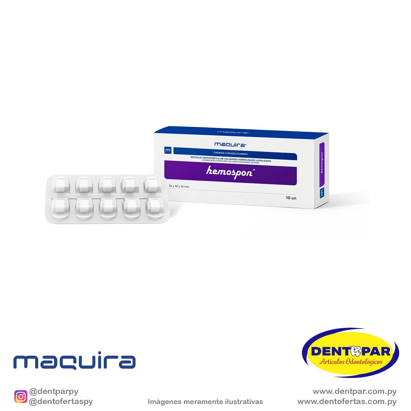 Imagen del producto Hemospon 1.0*1.0*1.0cm C/40