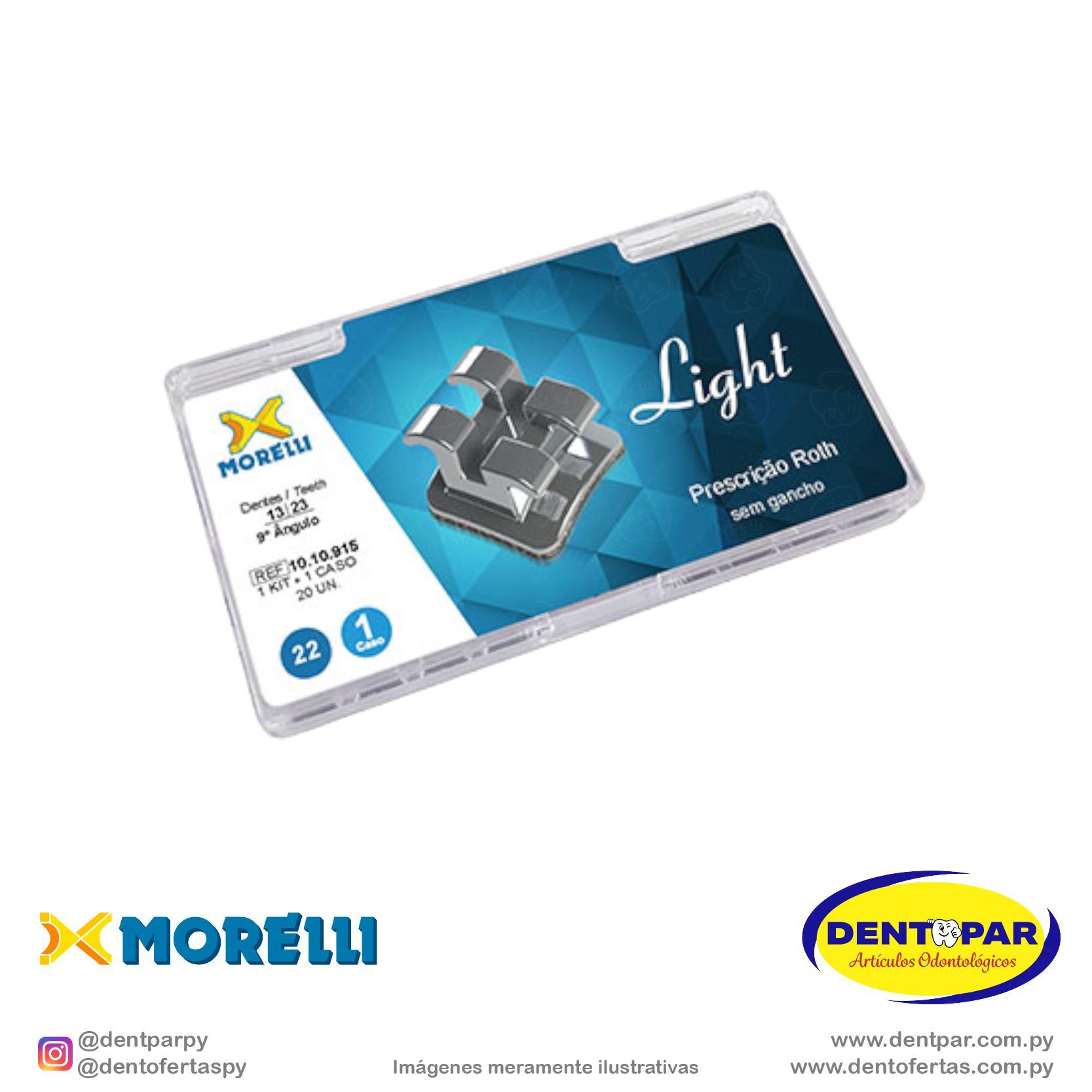 Imagen del producto Conj. brackets Roth 022 light especial