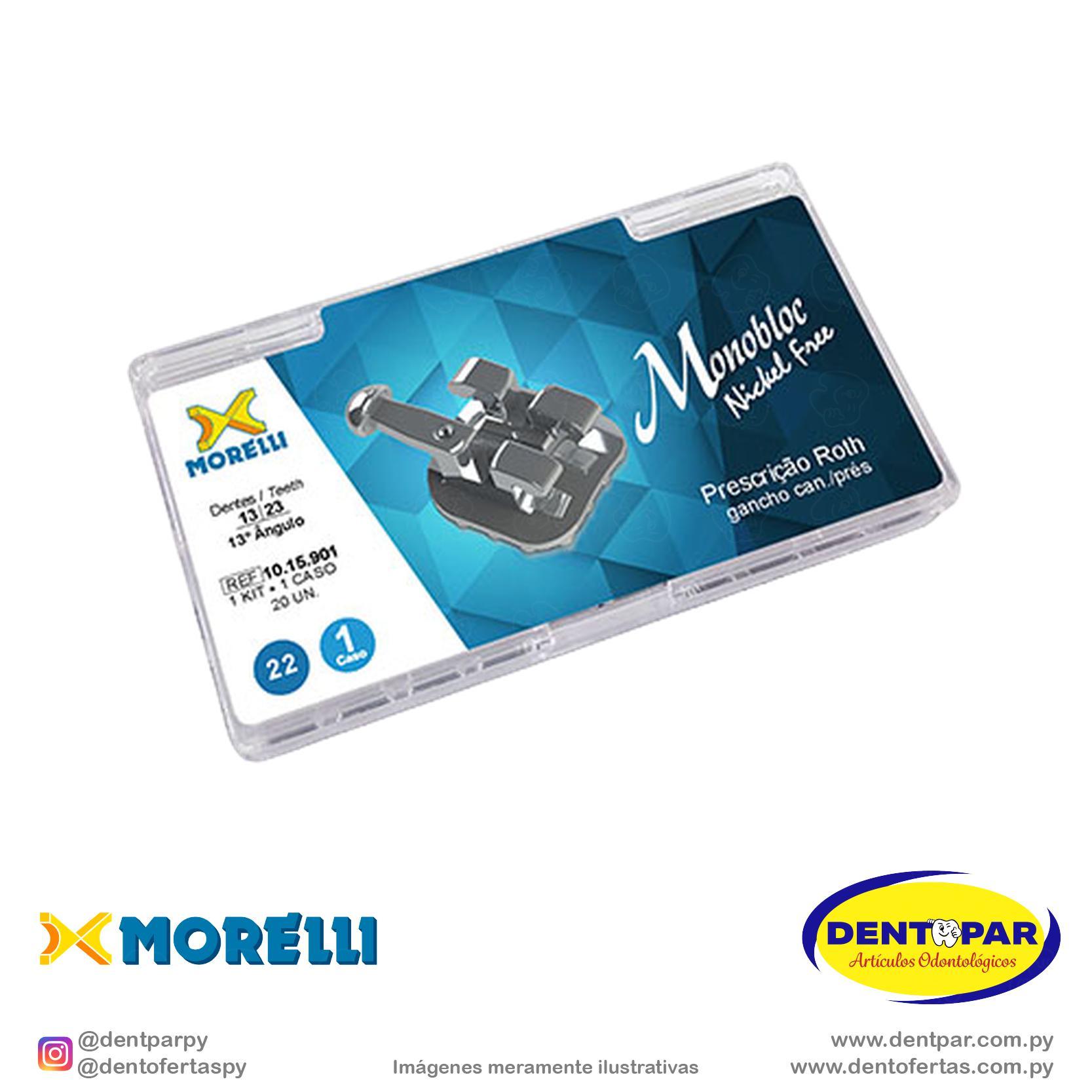 Imagen del producto Conj. brackets Roth 022 C/G 34 Monobloc