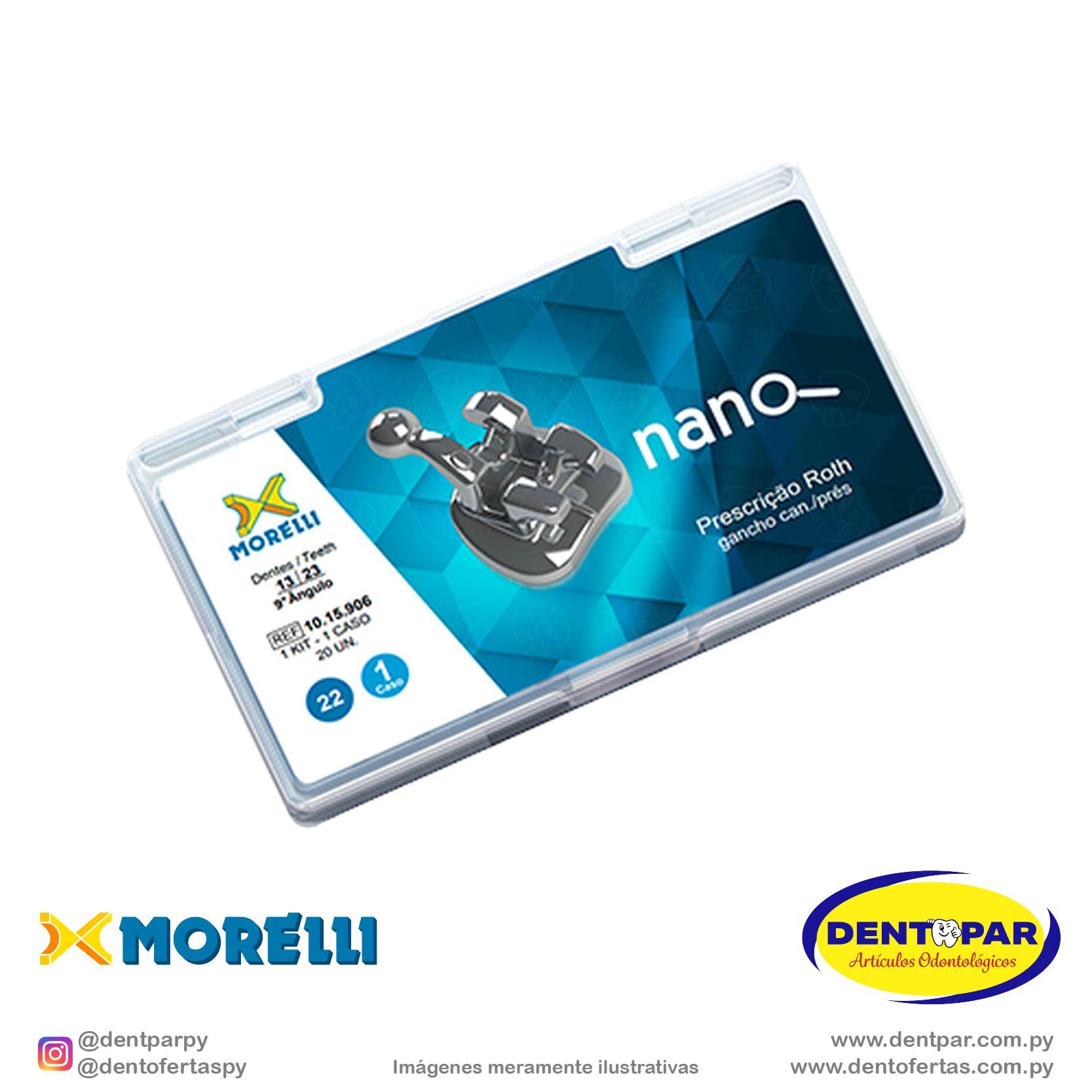 Imagen del producto Conj. brackets Roth 022 nano C/ Gan