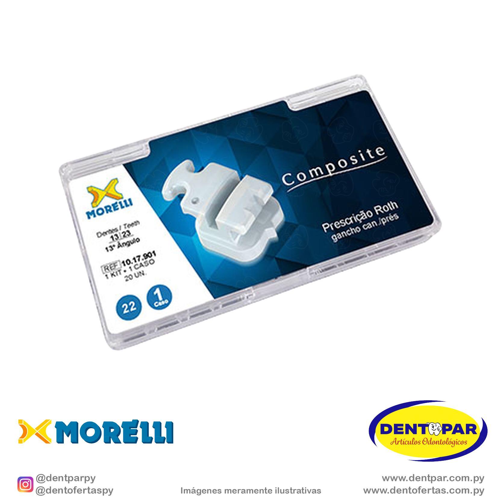 Imagen del producto Conj. brackets Roth 022 C/G 345 composit