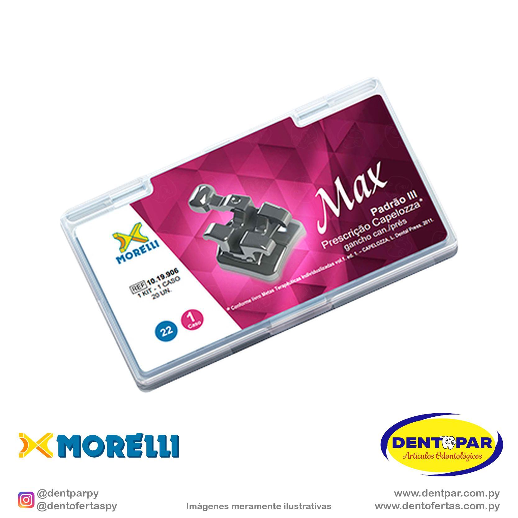 Imagen del producto Conj. brackets Capelozza 022 Max III C/G