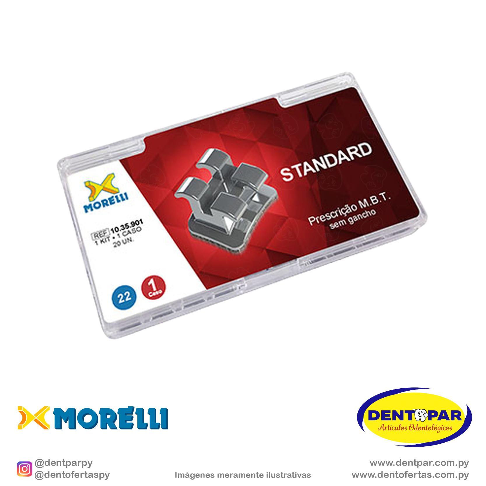 Imagen del producto Conj. brackets MBT 022