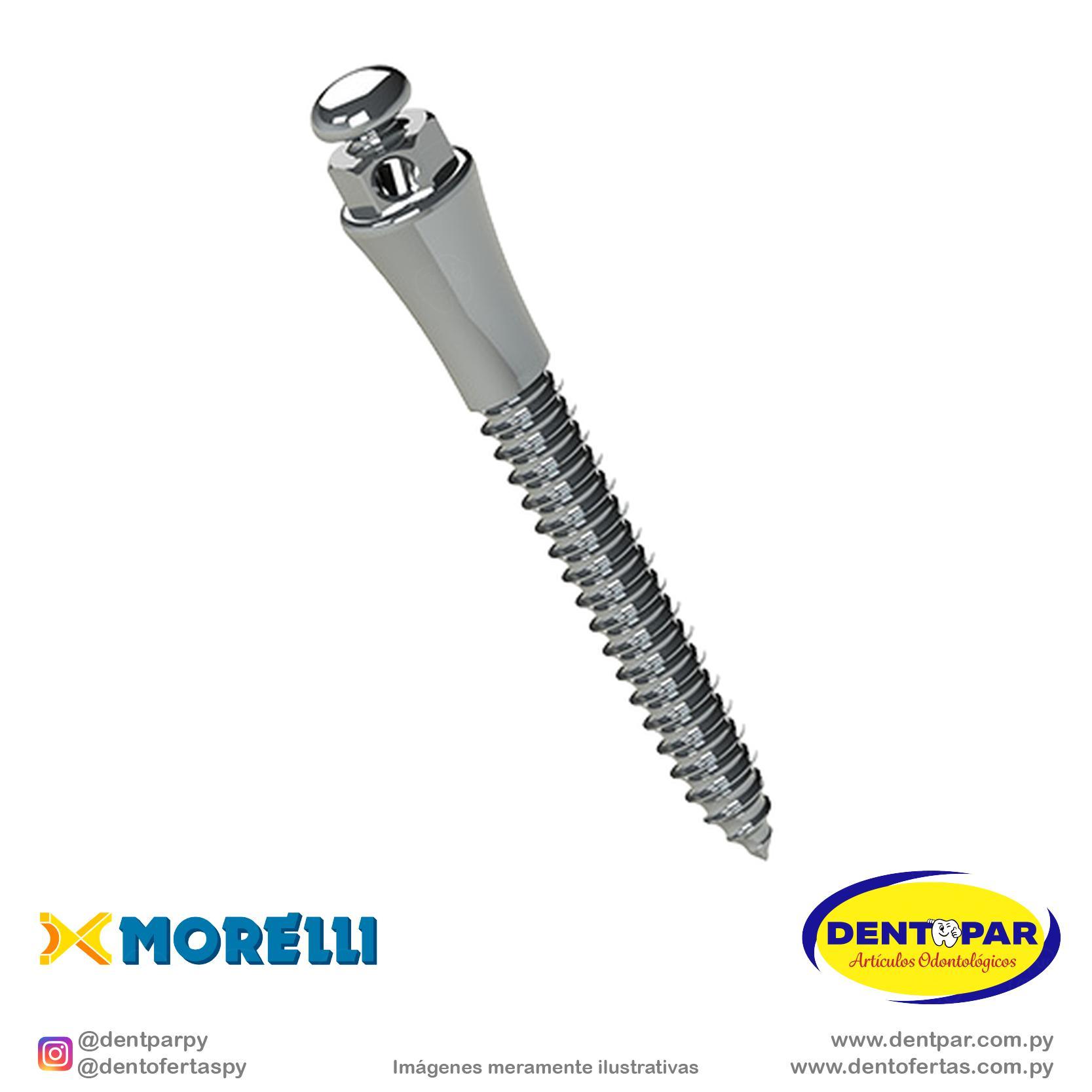 Imagen del producto Mini tornillo ortodóntico acero 12mm