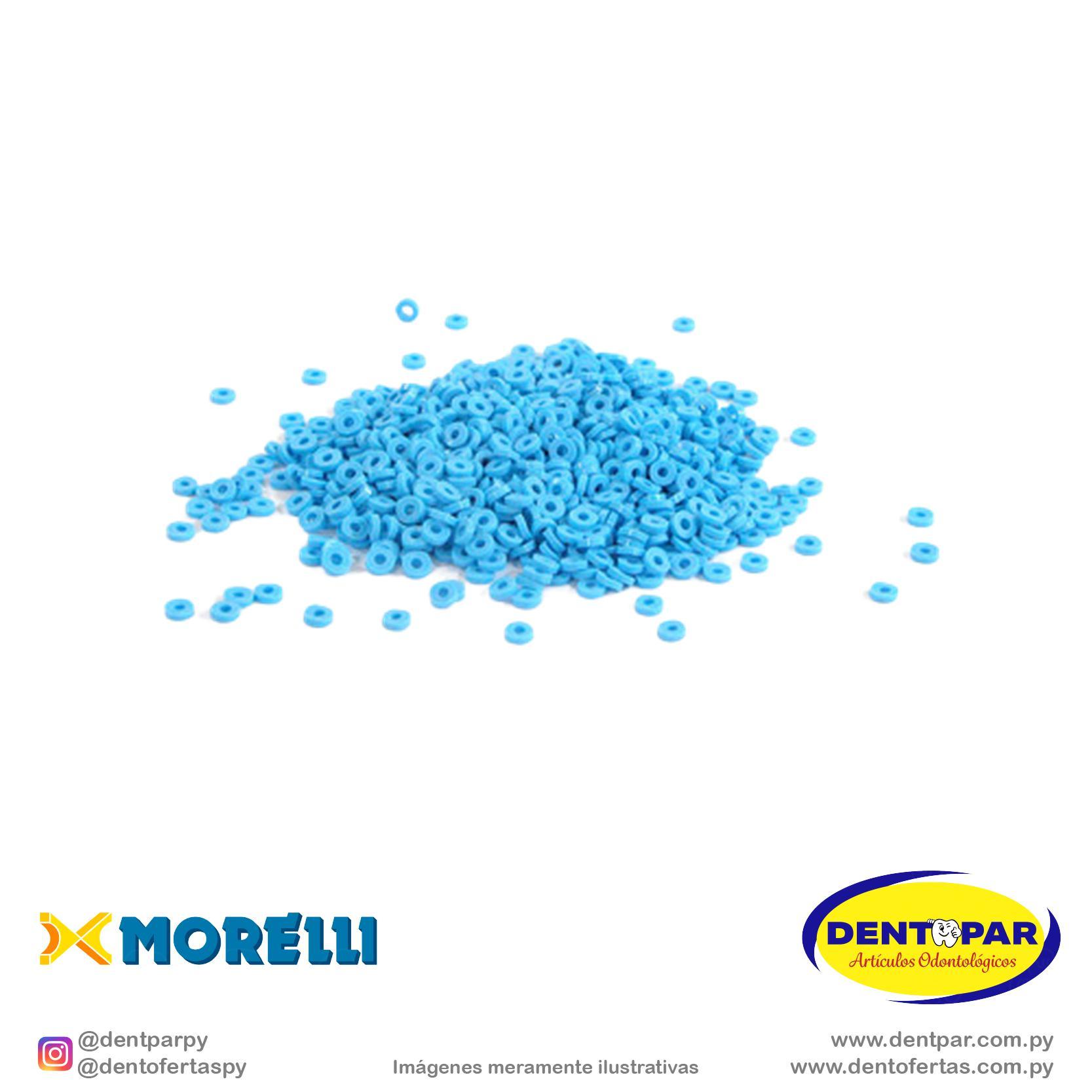 Imagen del producto Elastic separador granel 4.0mm azul cla