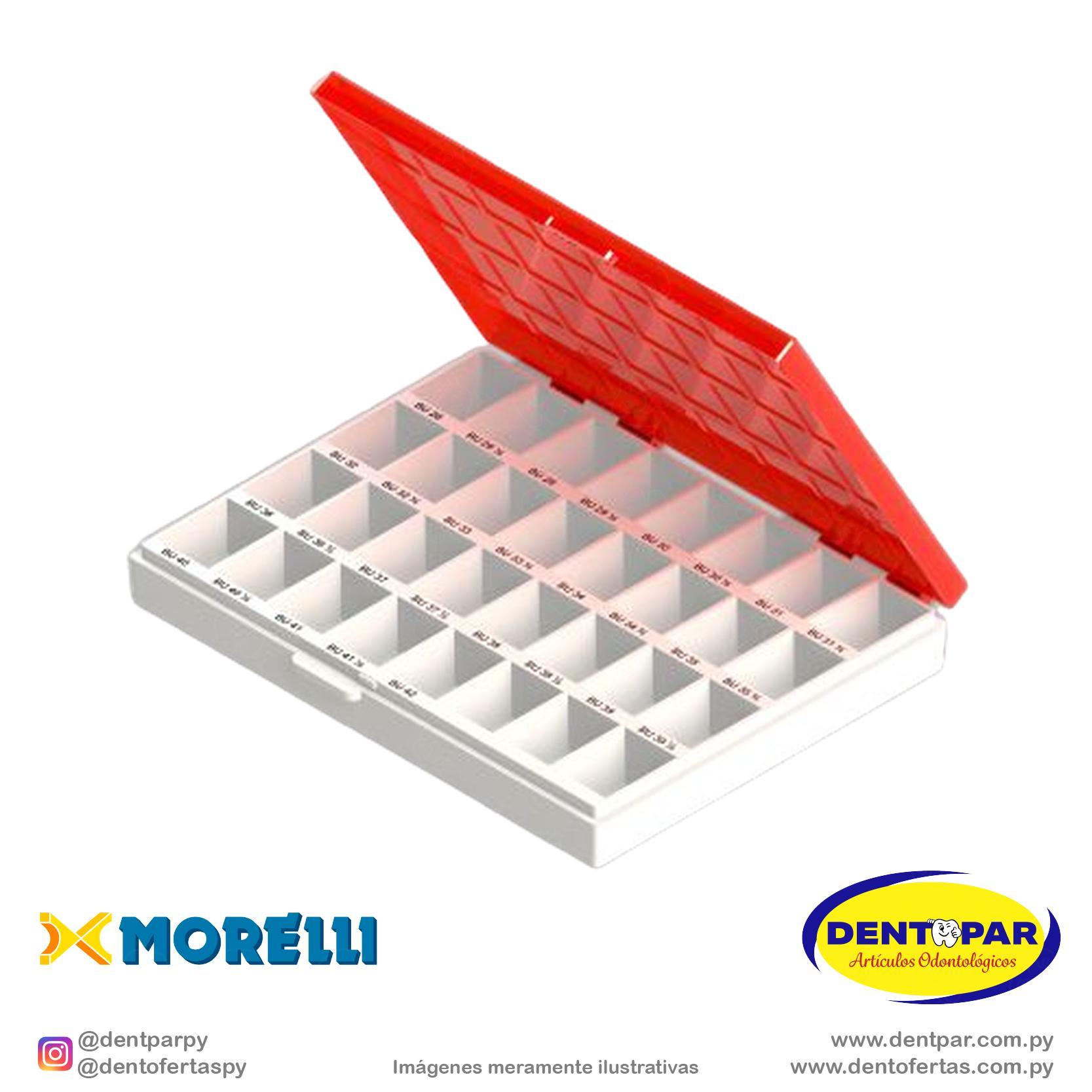 Imagen del producto Caja P/ Bandas Univ. Sup. D/I rojo