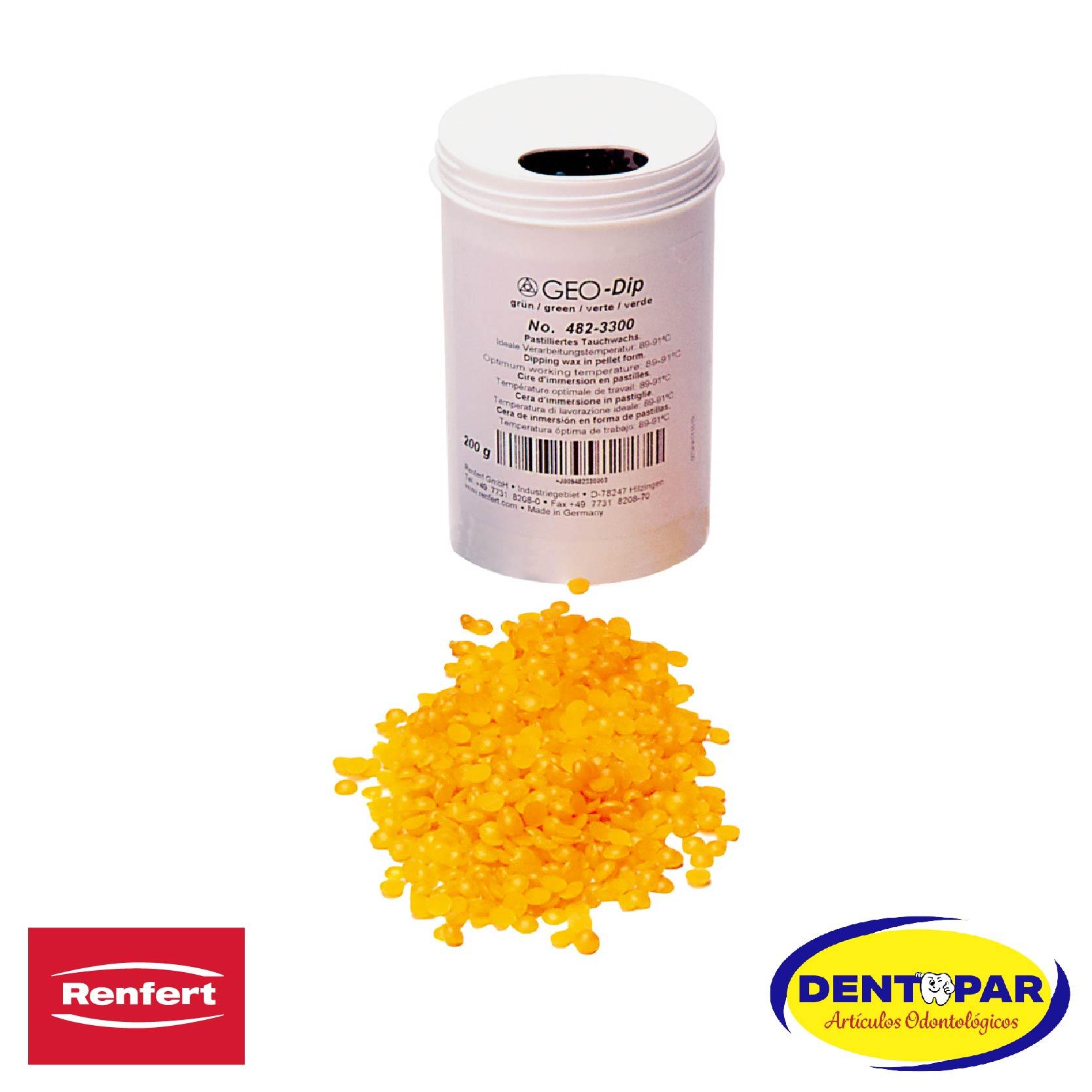 Imagen del producto Cera GEO Dip Inmersión Amarilla 200g