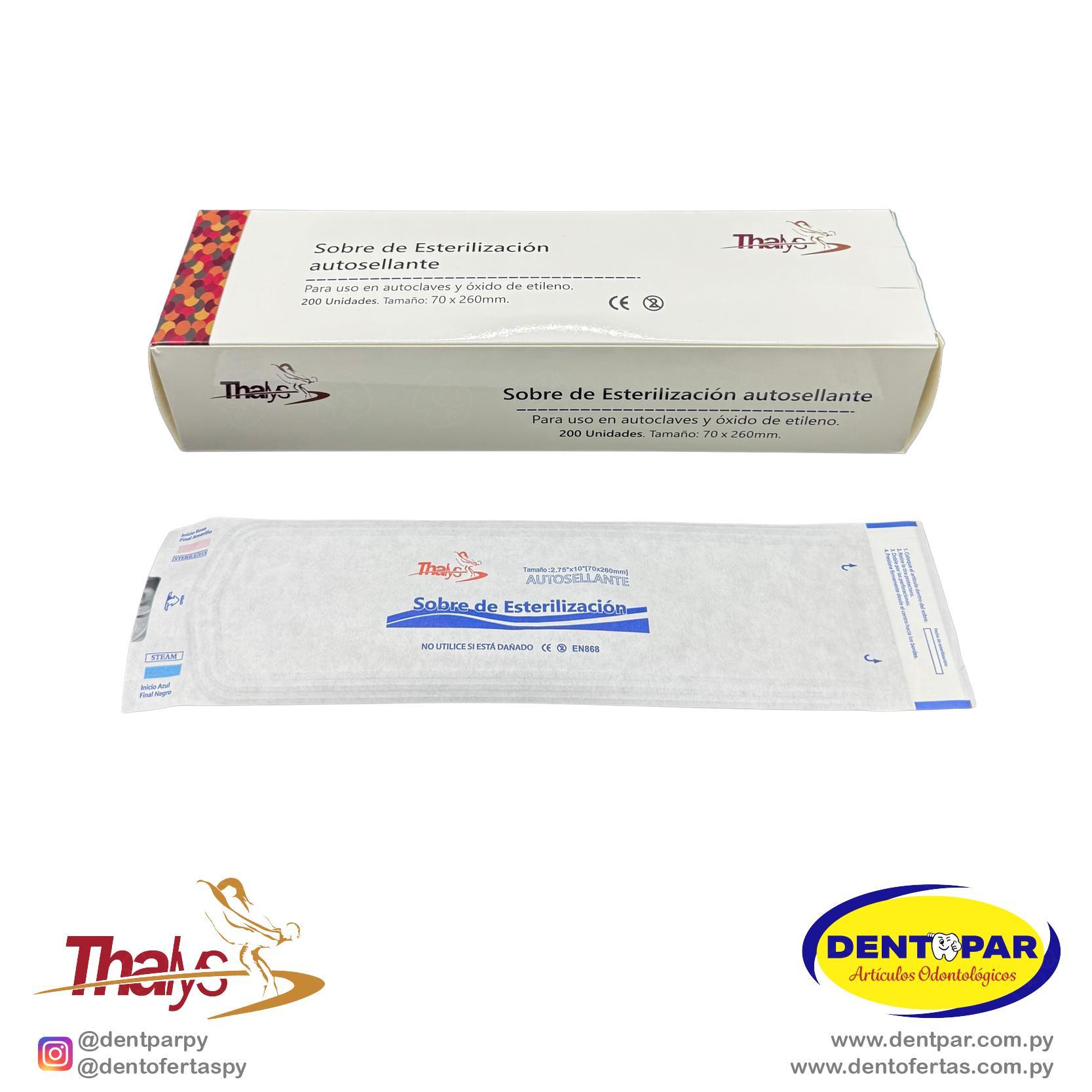 Imagen del producto Sobre P/ Esterilizar 70*260mm C/200