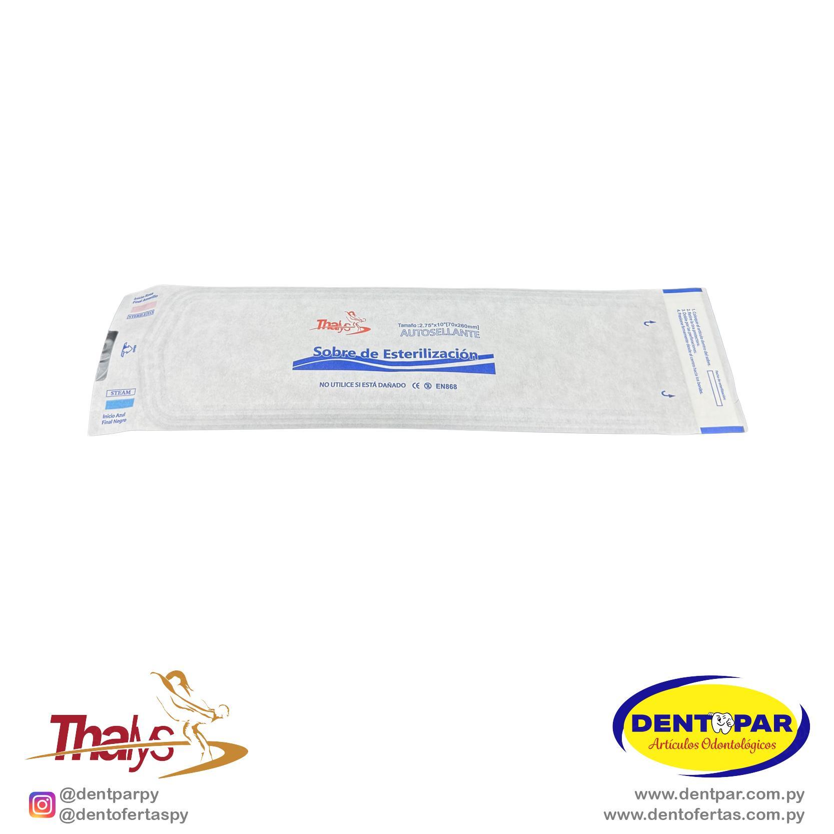 Imagen del producto Sobre P/ Esterilizar 70*260mm C/U