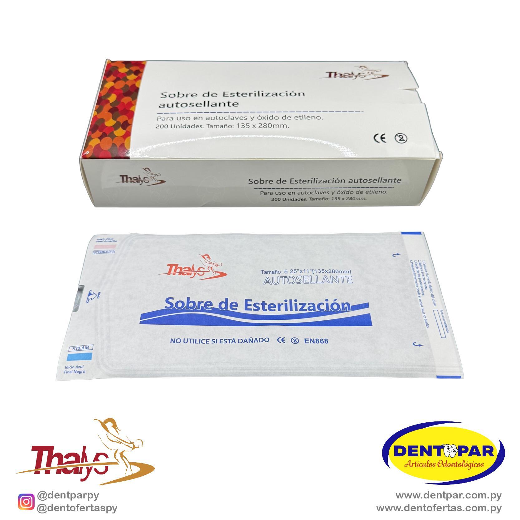 Imagen del producto Sobre P/ Esterilizar 135*280mm C/200