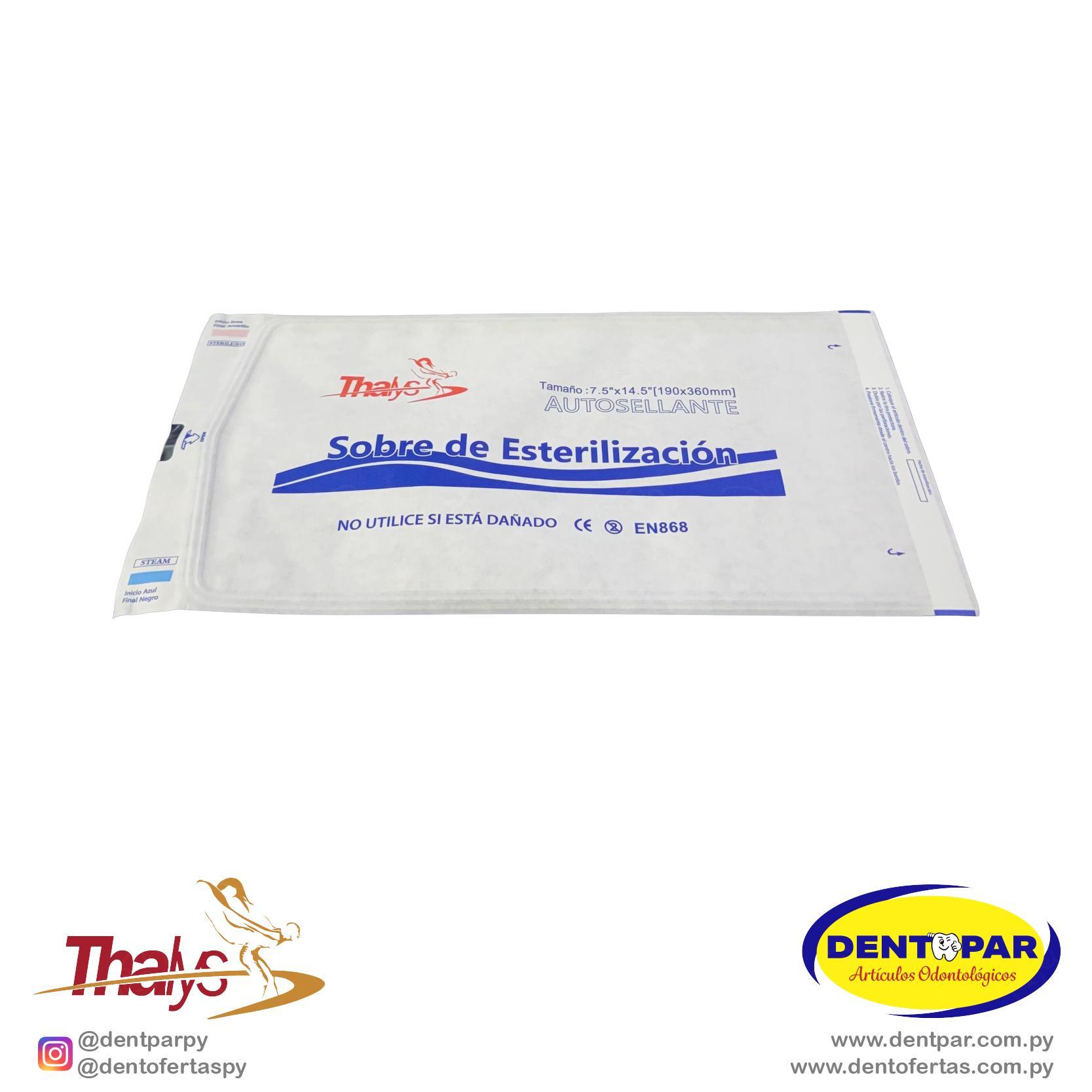 Imagen del producto Sobre P/ Esterilizar 190*360mm C/U