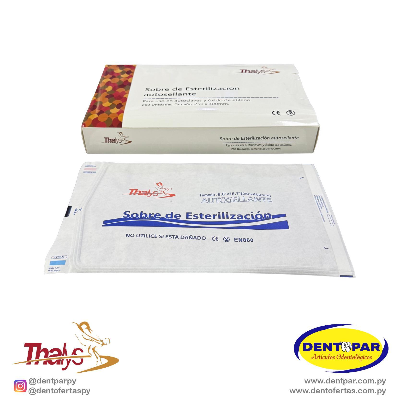 Imagen del producto Sobre P/ Esterilizar 250*400mm C/200