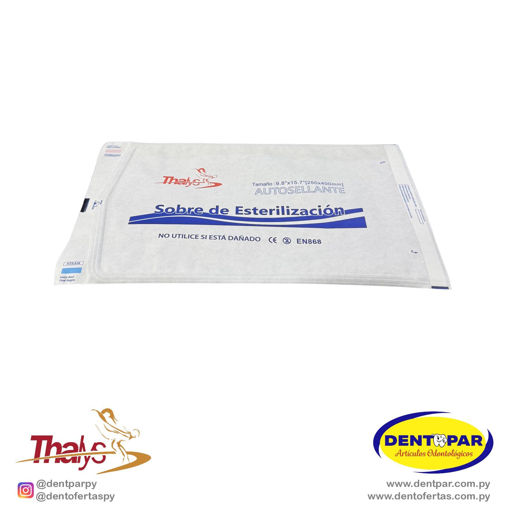 Imagen del producto Sobre P/ Esterilizar 250*400mm C/U