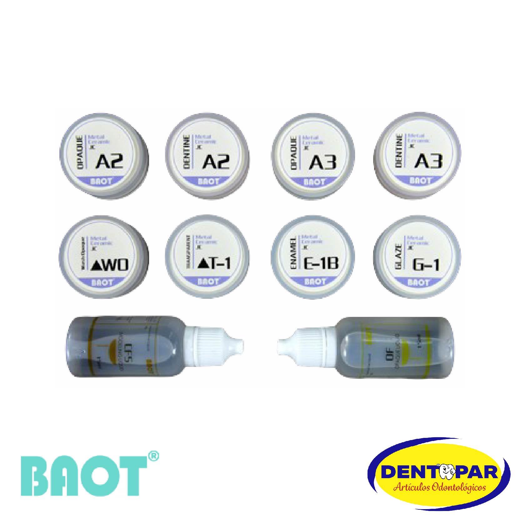 Imagen del producto Kit de Porcelana BAOT STD