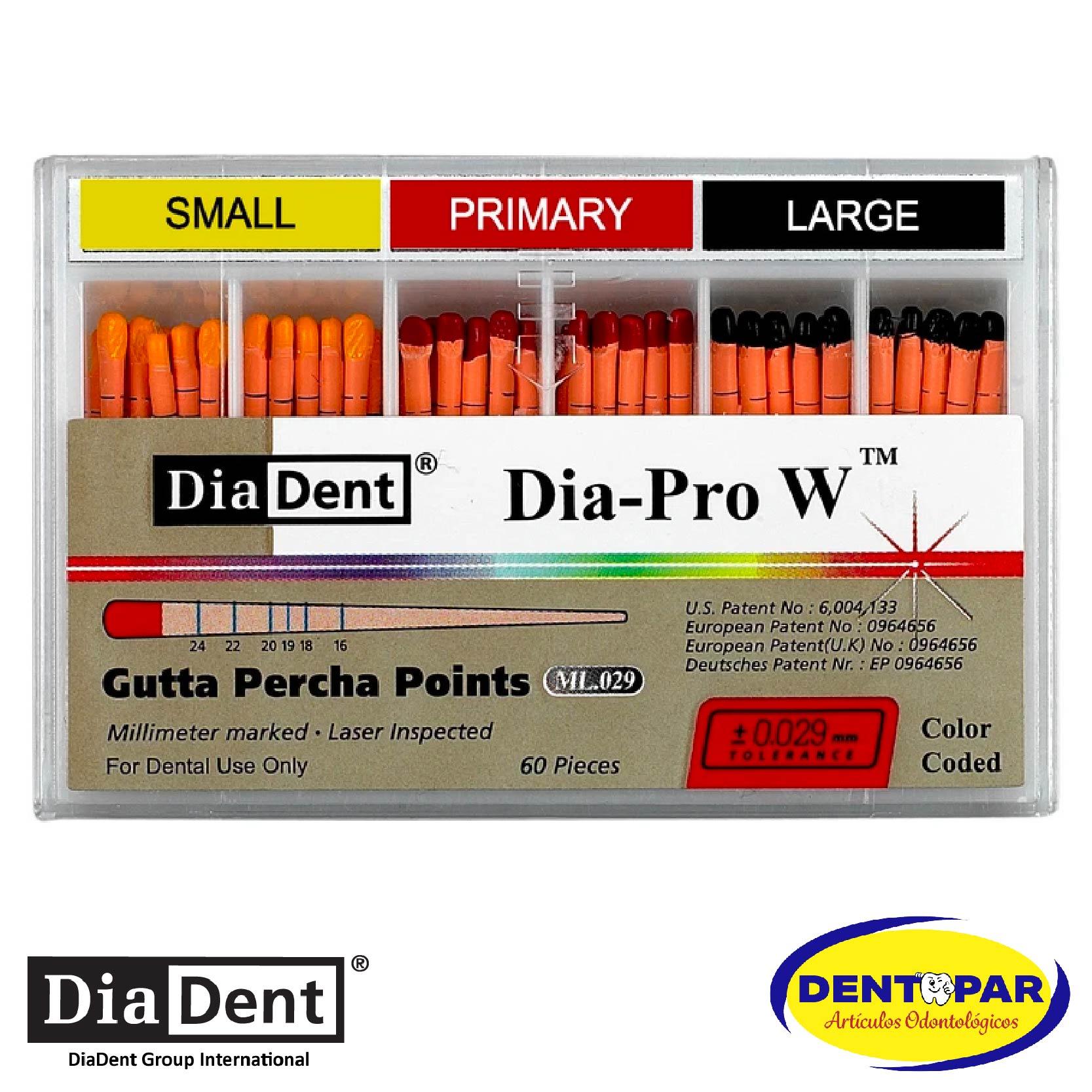 Imagen del producto Conos de Gutapercha Wave One C/60