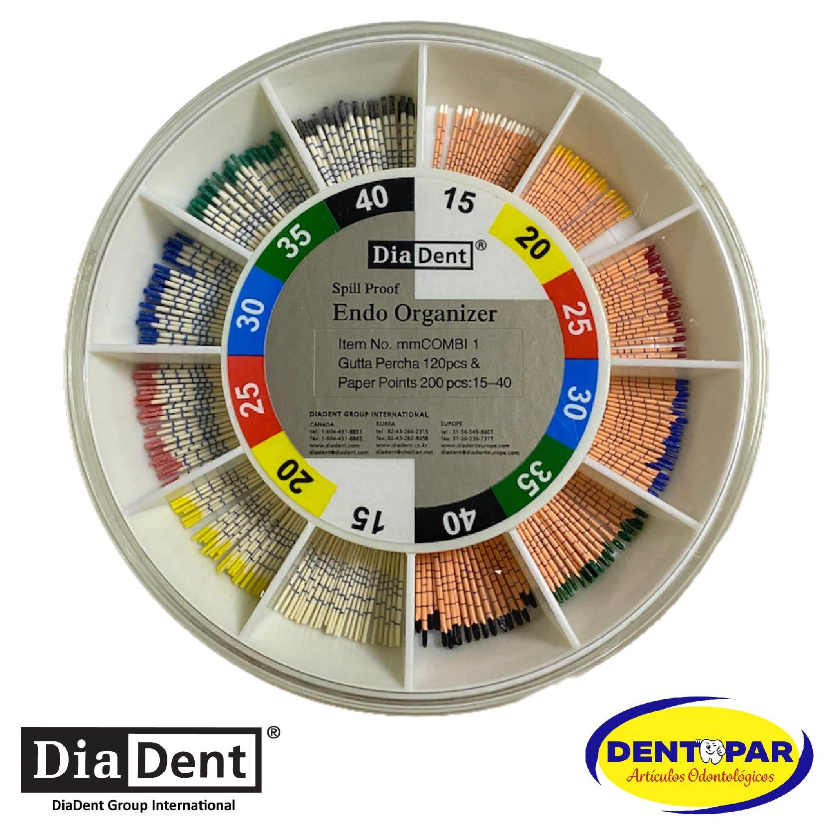 Imagen del producto Endo Organizer C/ 240 C. Guta. y 400 P. Papel