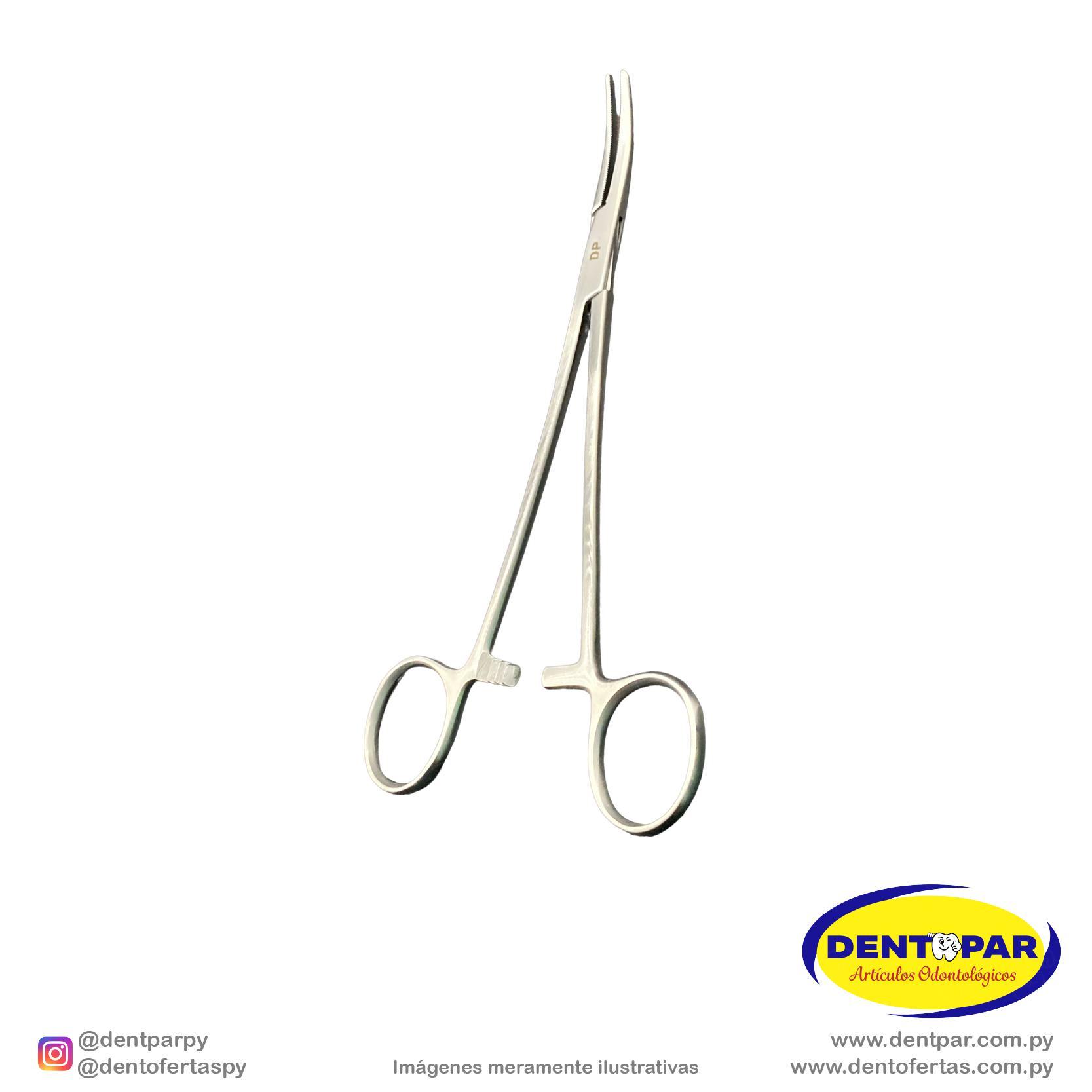 Imagen del producto Pinza HEMOSTÁTICA MOSQ 18cm CURVA