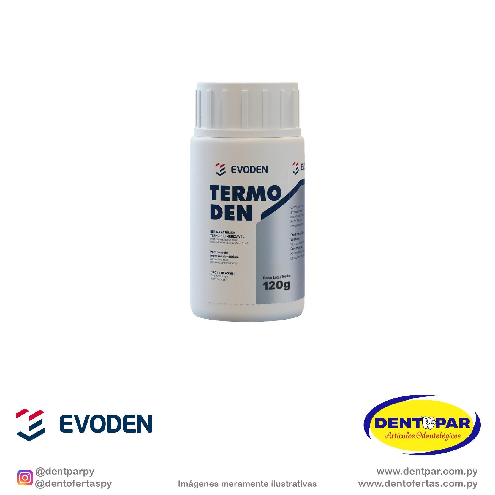 Imagen del producto Resina Acrílica Termopolimerizable Híbrida Termoden - POLVO