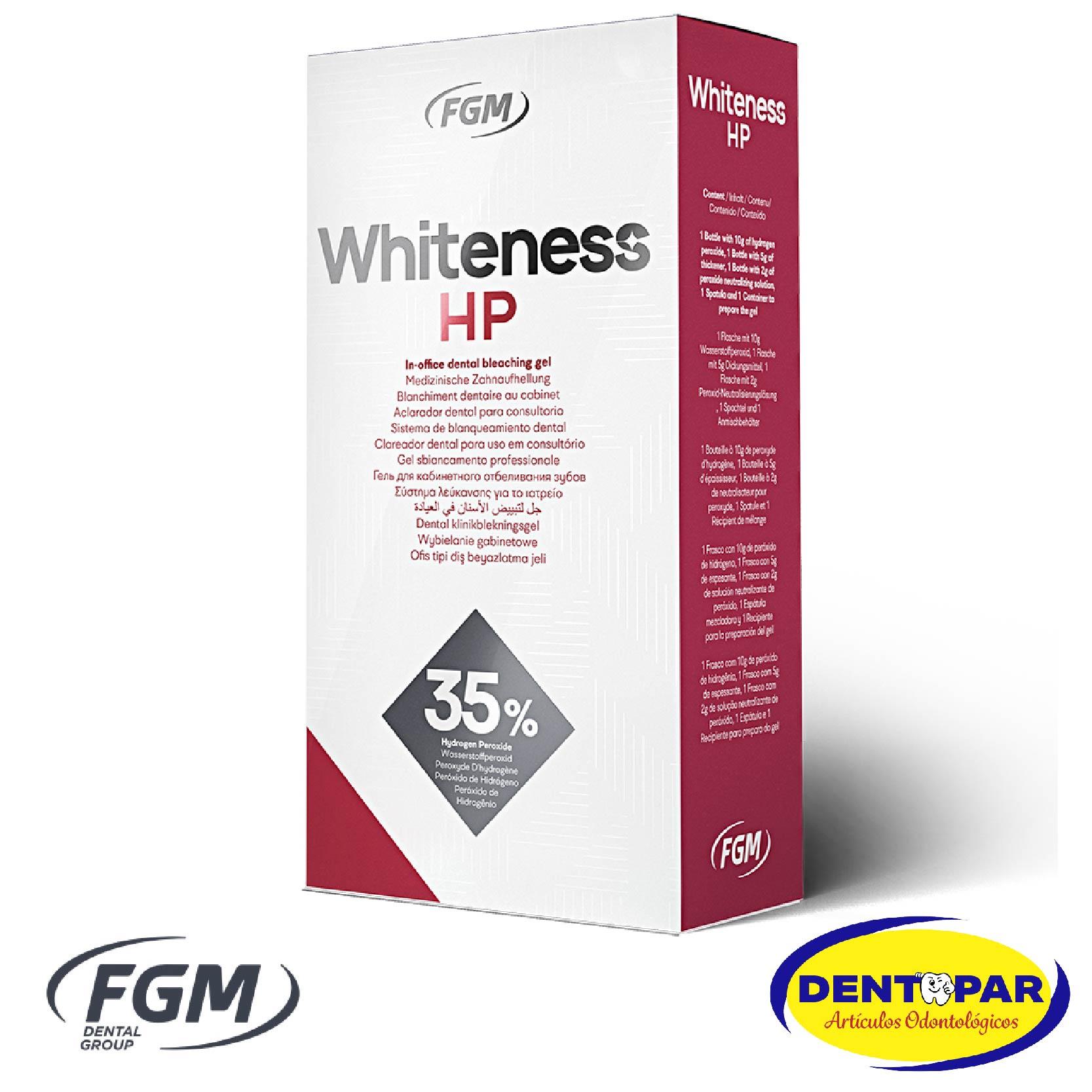 Imagen del producto Blanqueador Whiteness HP 35%