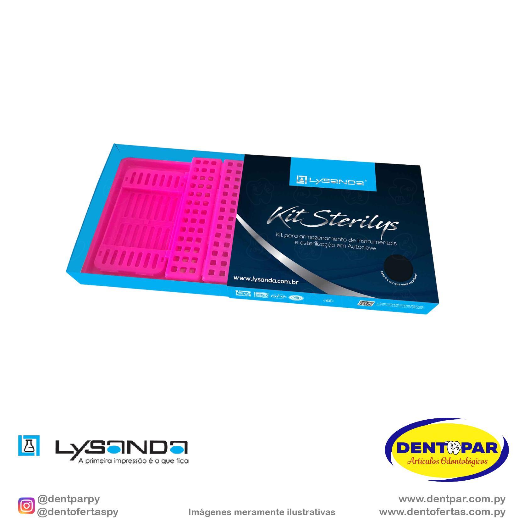 Imagen del producto Kit de Esterilización Sterilys - Rosa Pink con Glitter