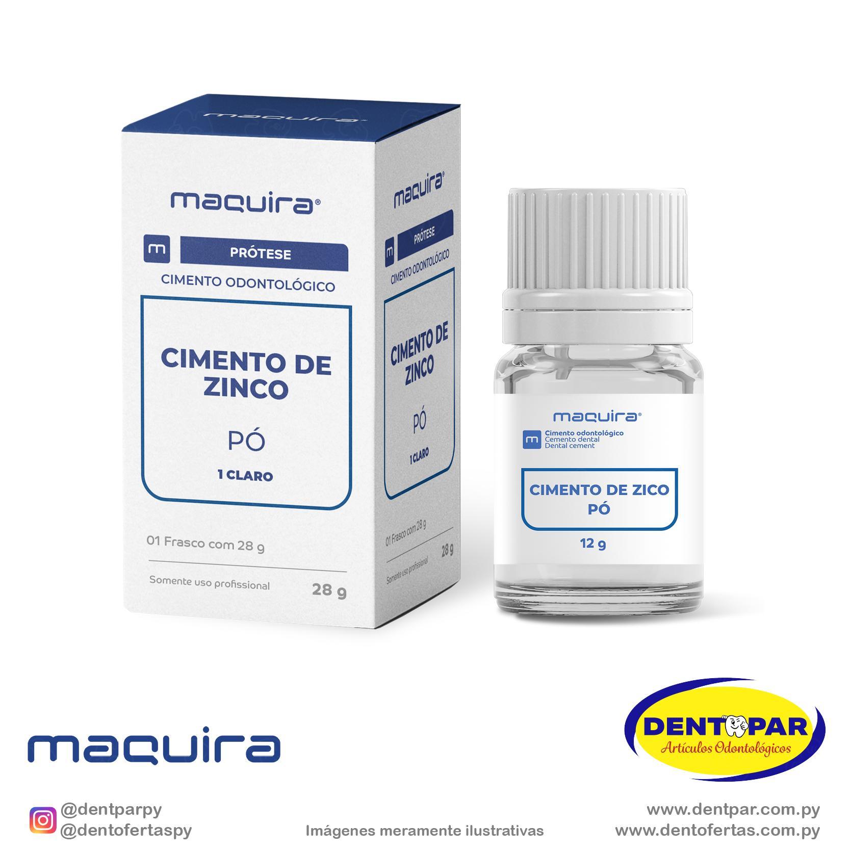 Imagen del producto Cemento de Fosfato de Zinc 28g Polvo