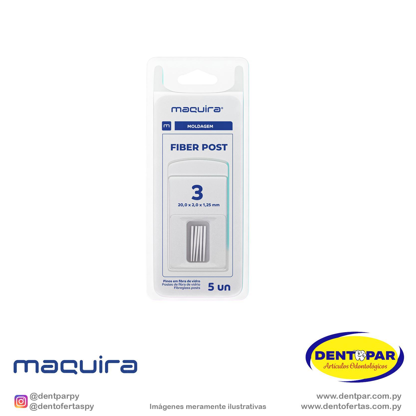 Imagen del producto Poste de Fibra de Vidrio Fiber Post
