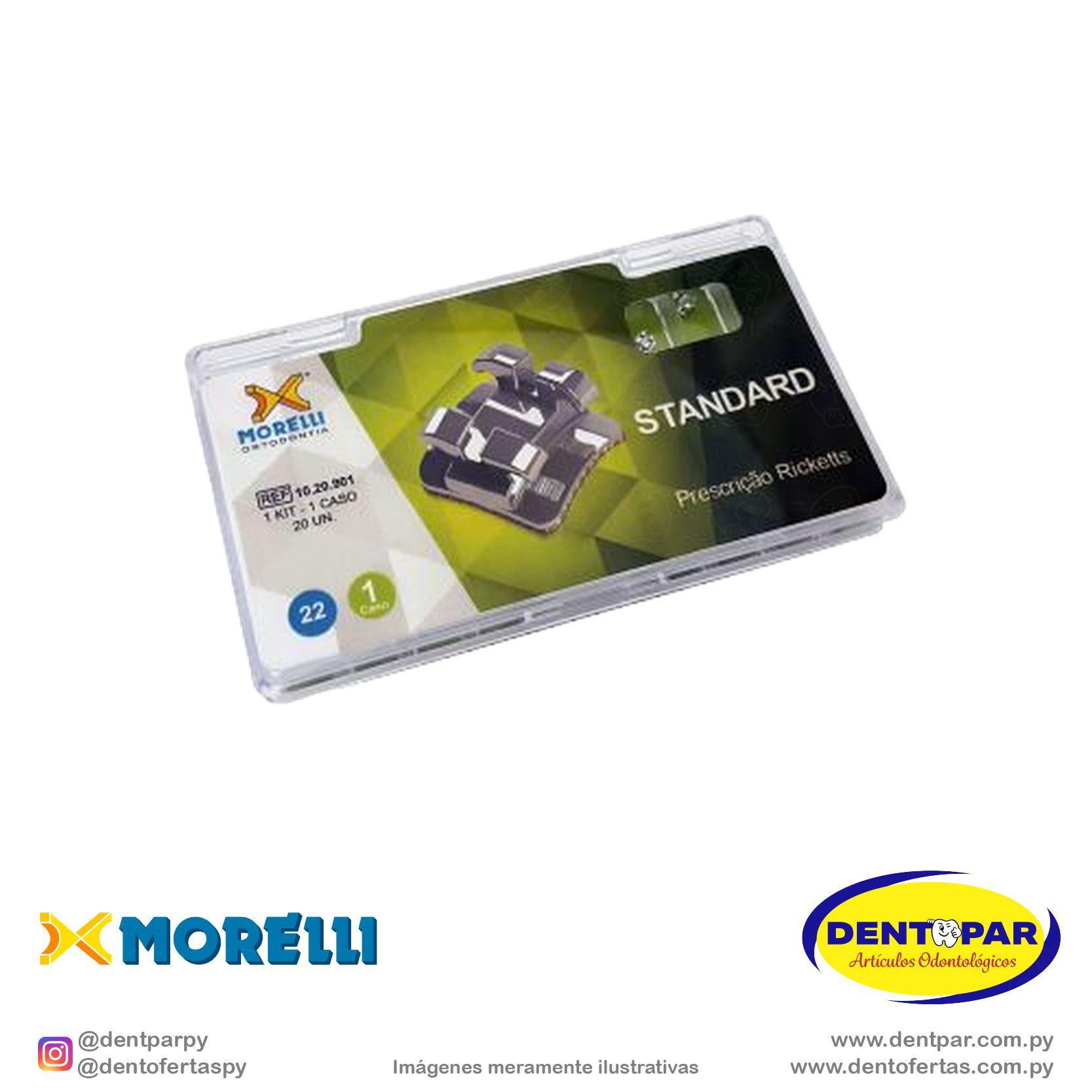 Imagen del producto Conj. brackets Ricketts 022