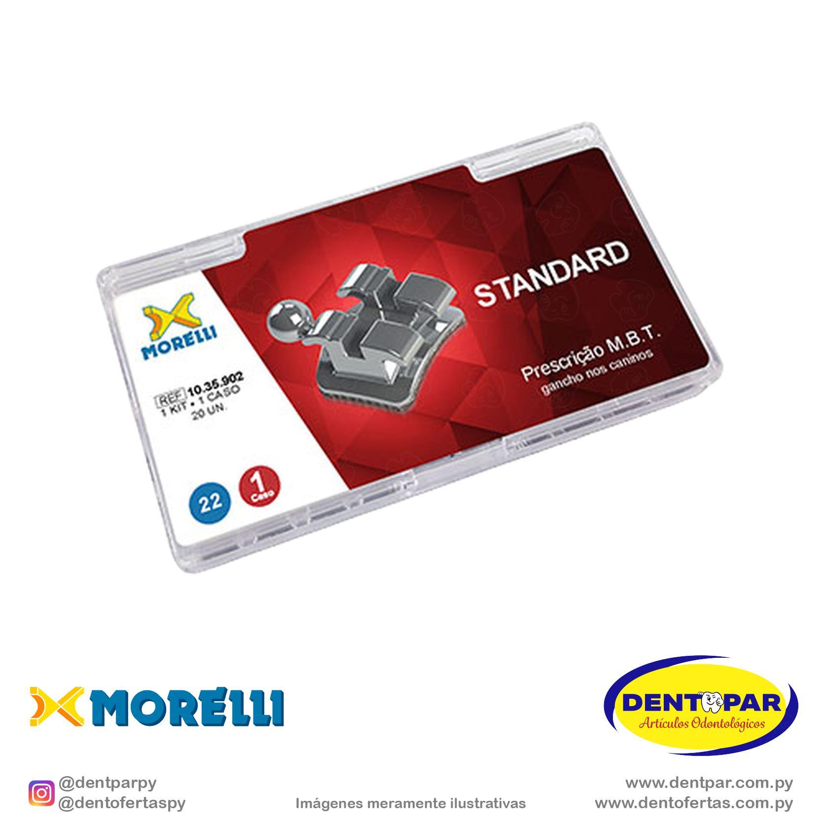 Imagen del producto Conj. brackets MBT 022 C/G 3