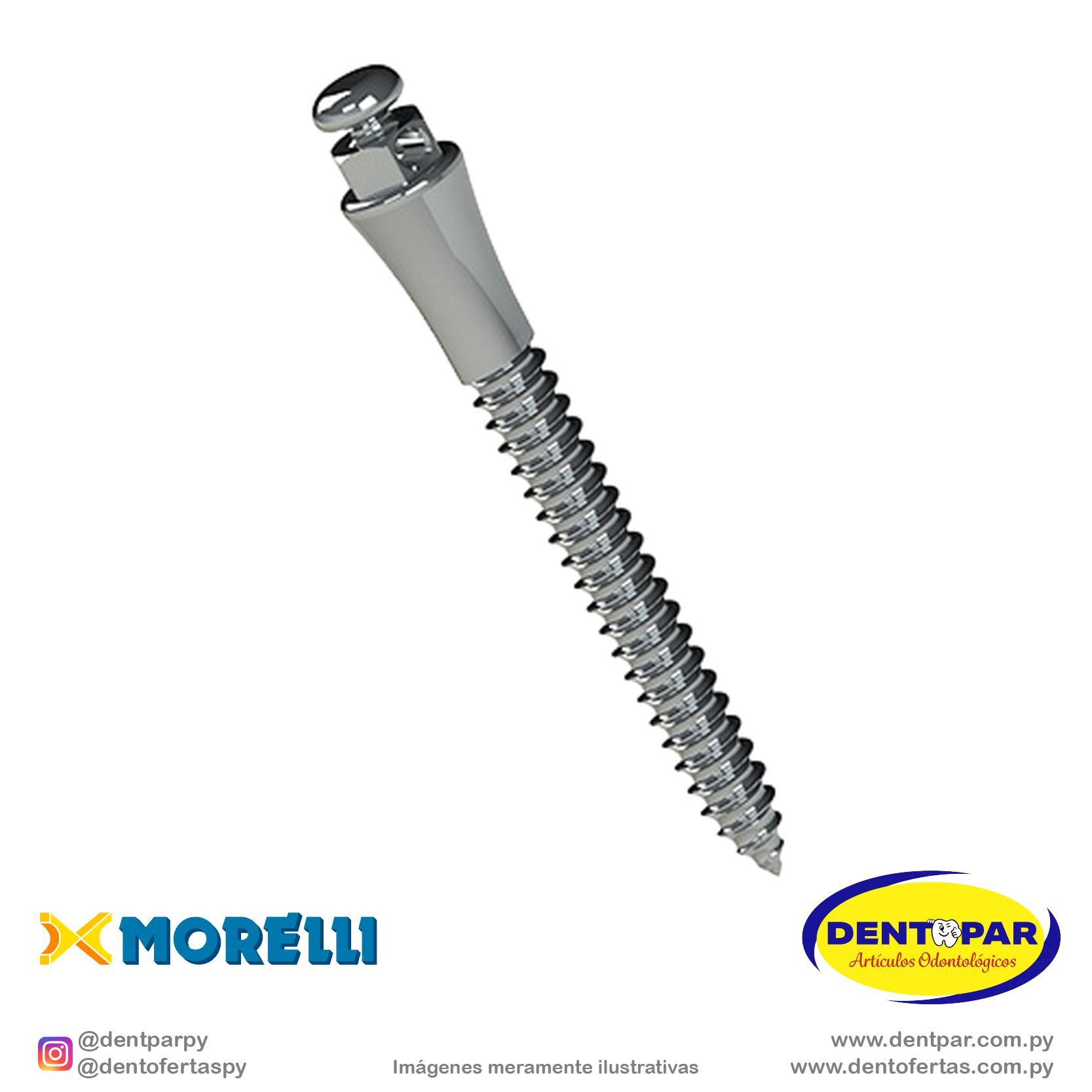 Imagen del producto Mini tornillo ortodóntico acero 14mm