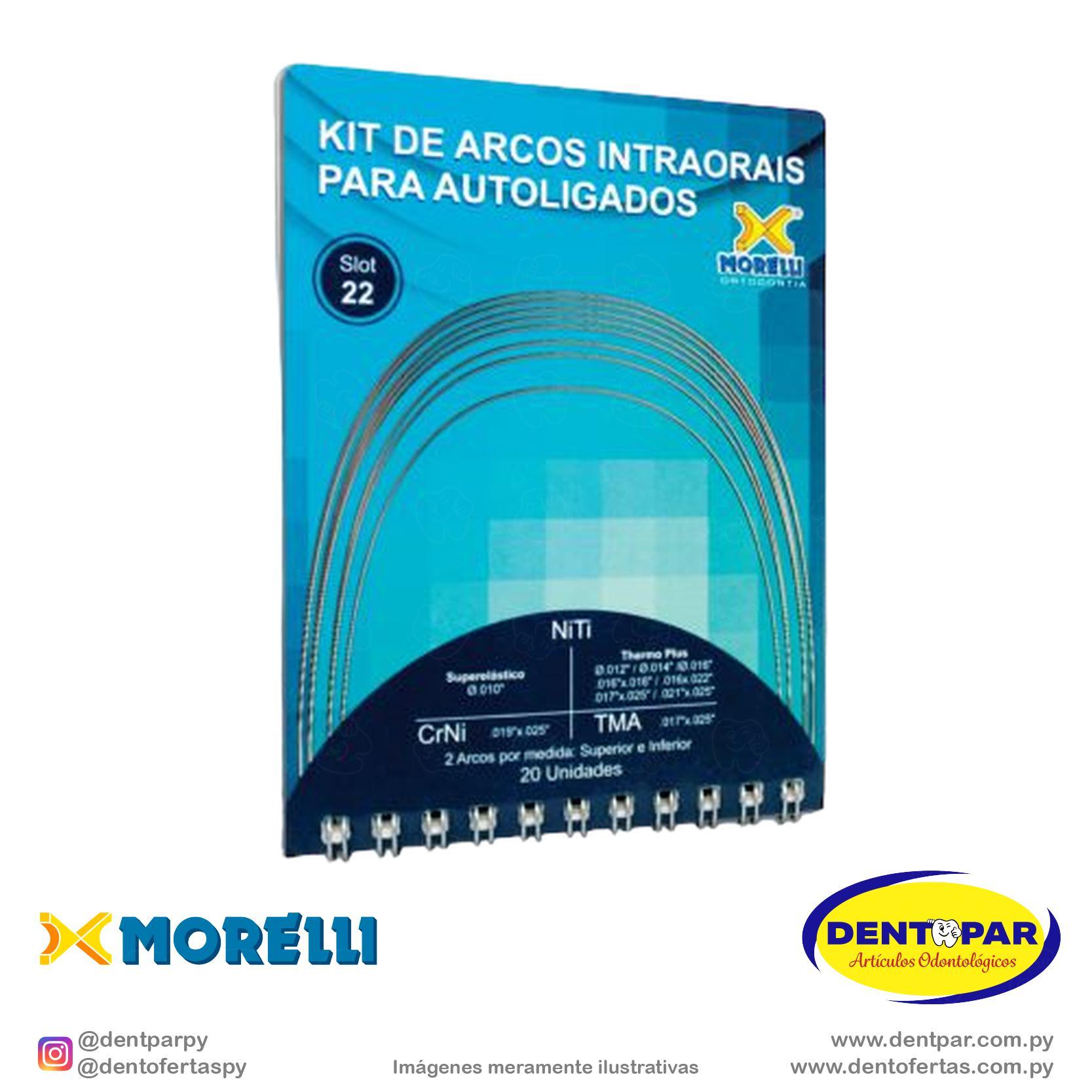Imagen del producto Kit de arcos autoligables