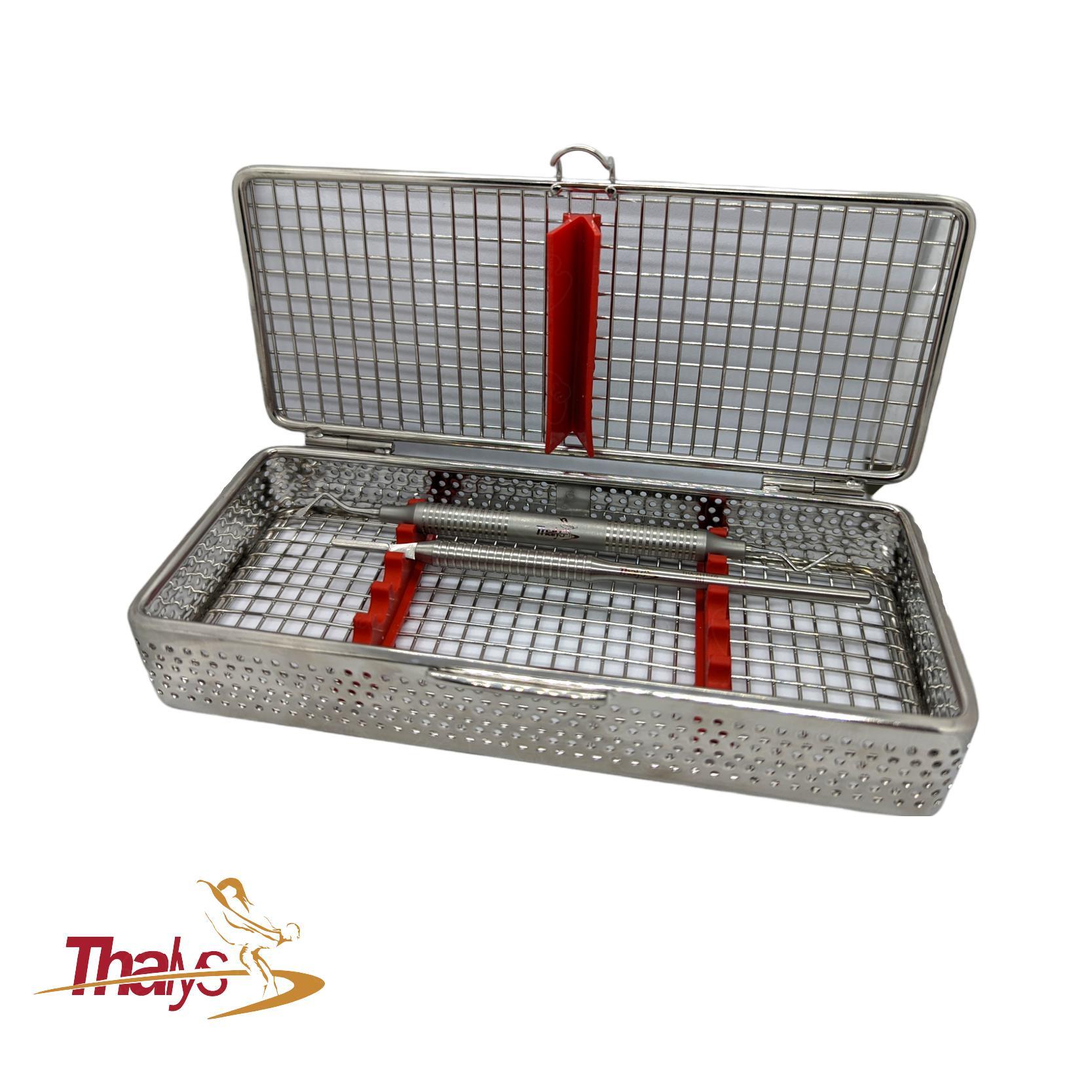 Imagen del producto Caja P/ Instrumentales P/ 5 180×85×15 Mesh Tray
