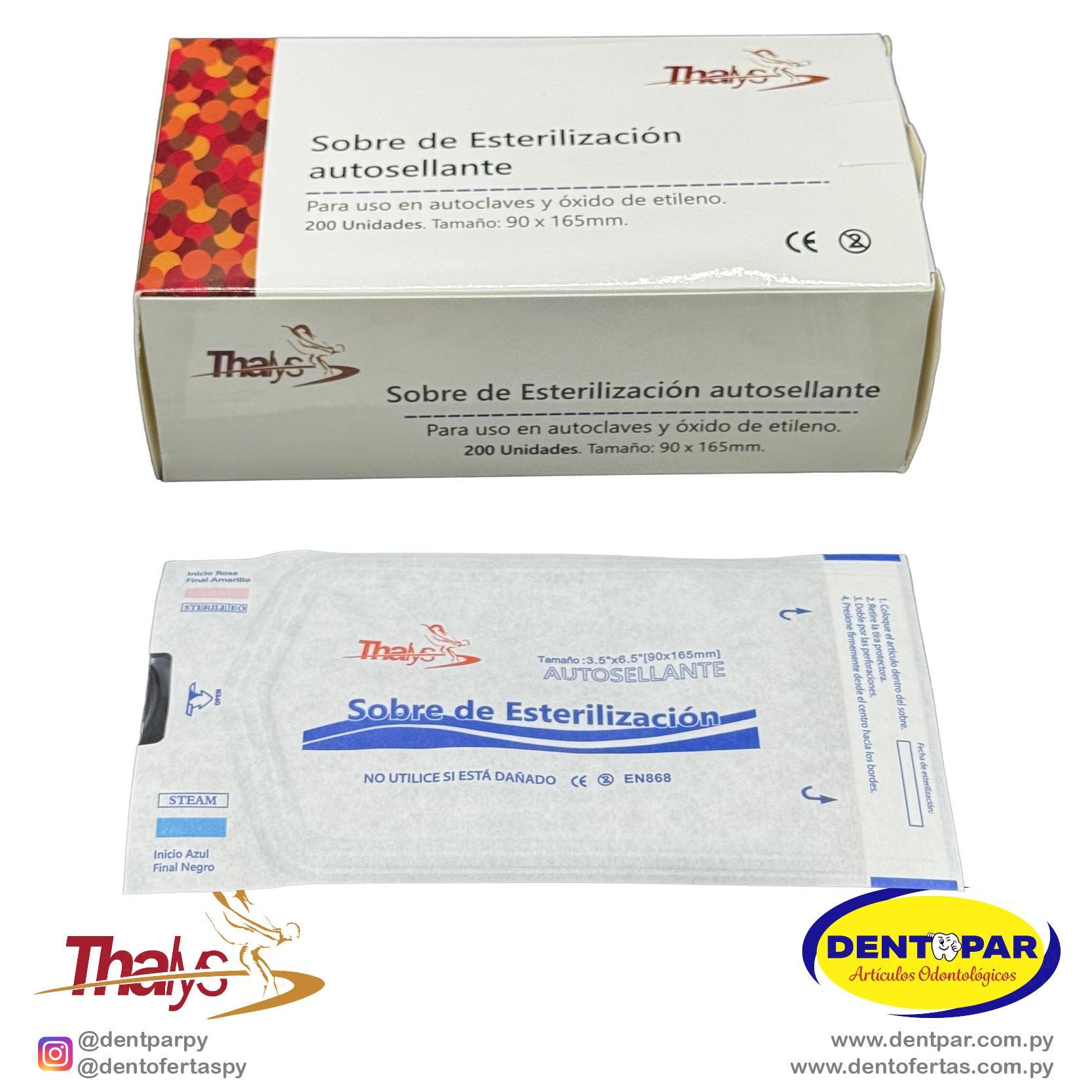 Imagen del producto Sobre P/ Esterilizar 90*165mm C/200
