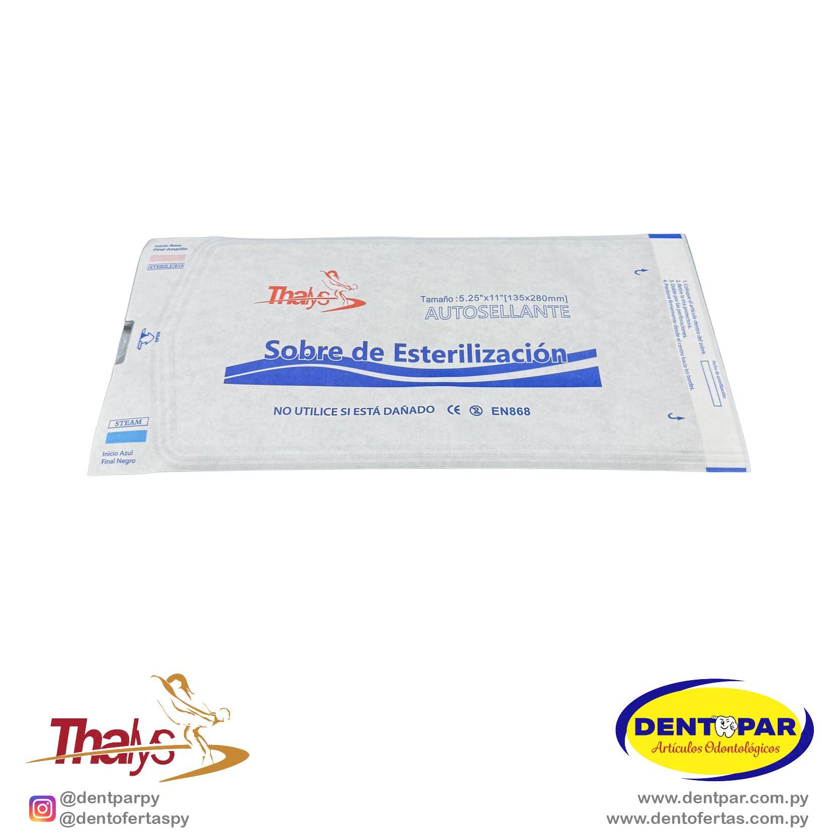 Imagen del producto Sobre P/ Esterilizar 135*280mm C/U